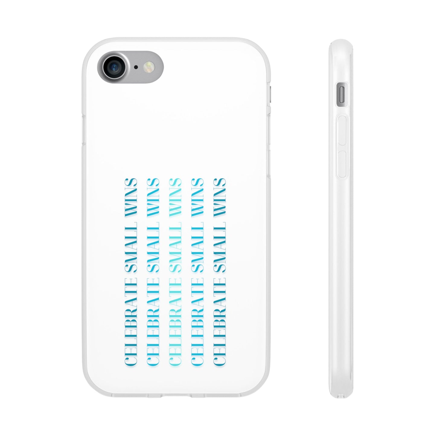 Celebrate Small Wins #22 Flexi Cases iPhone Samsung Gift Packaging - MahaCase