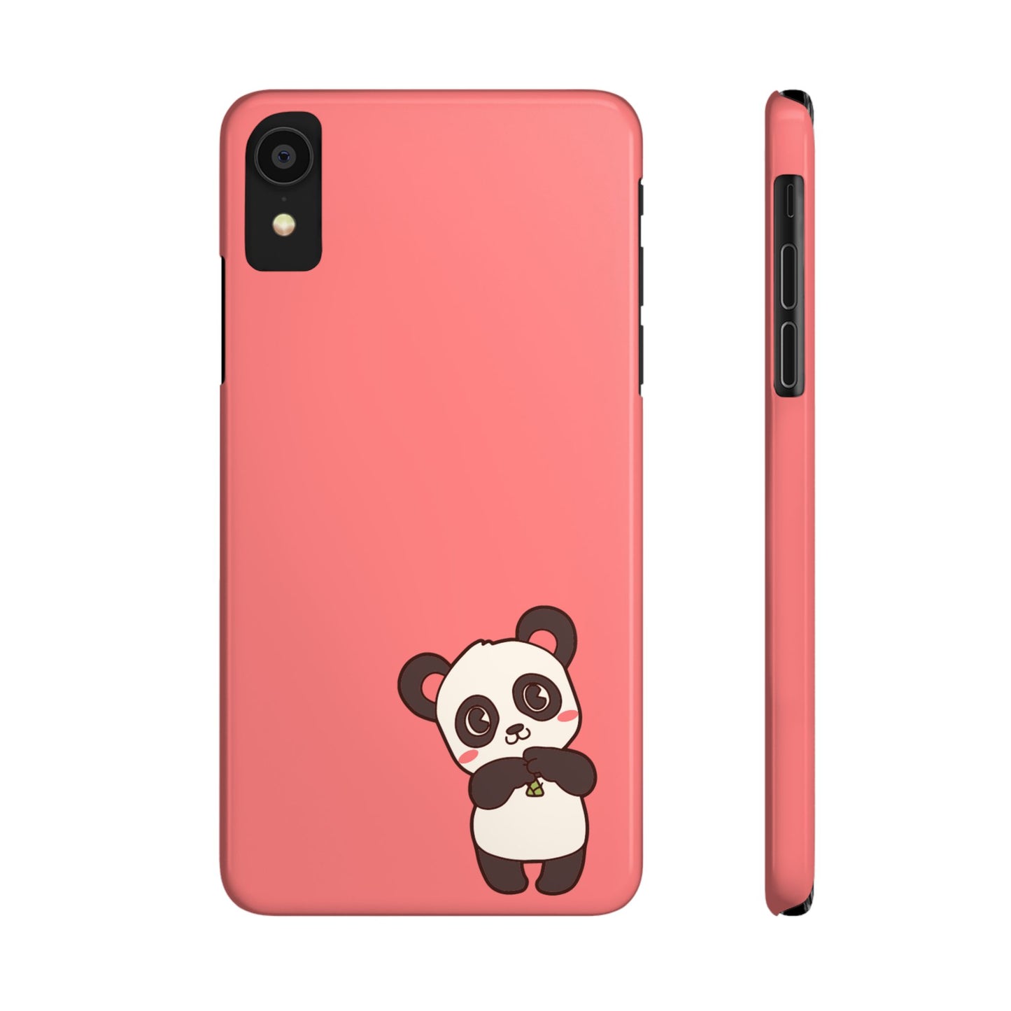Cute Panda #36-Slim iPhone Cases - MahaCase