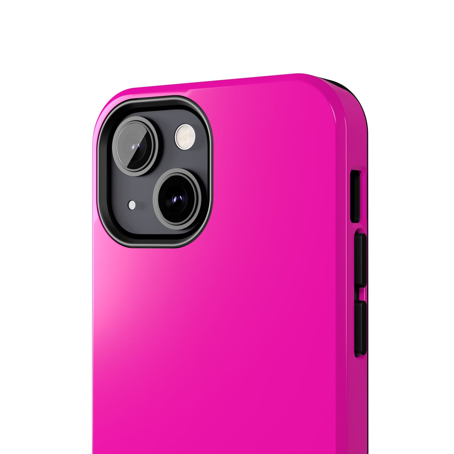 Simple Hot Pink-Tough Phone Cases - MahaCase
