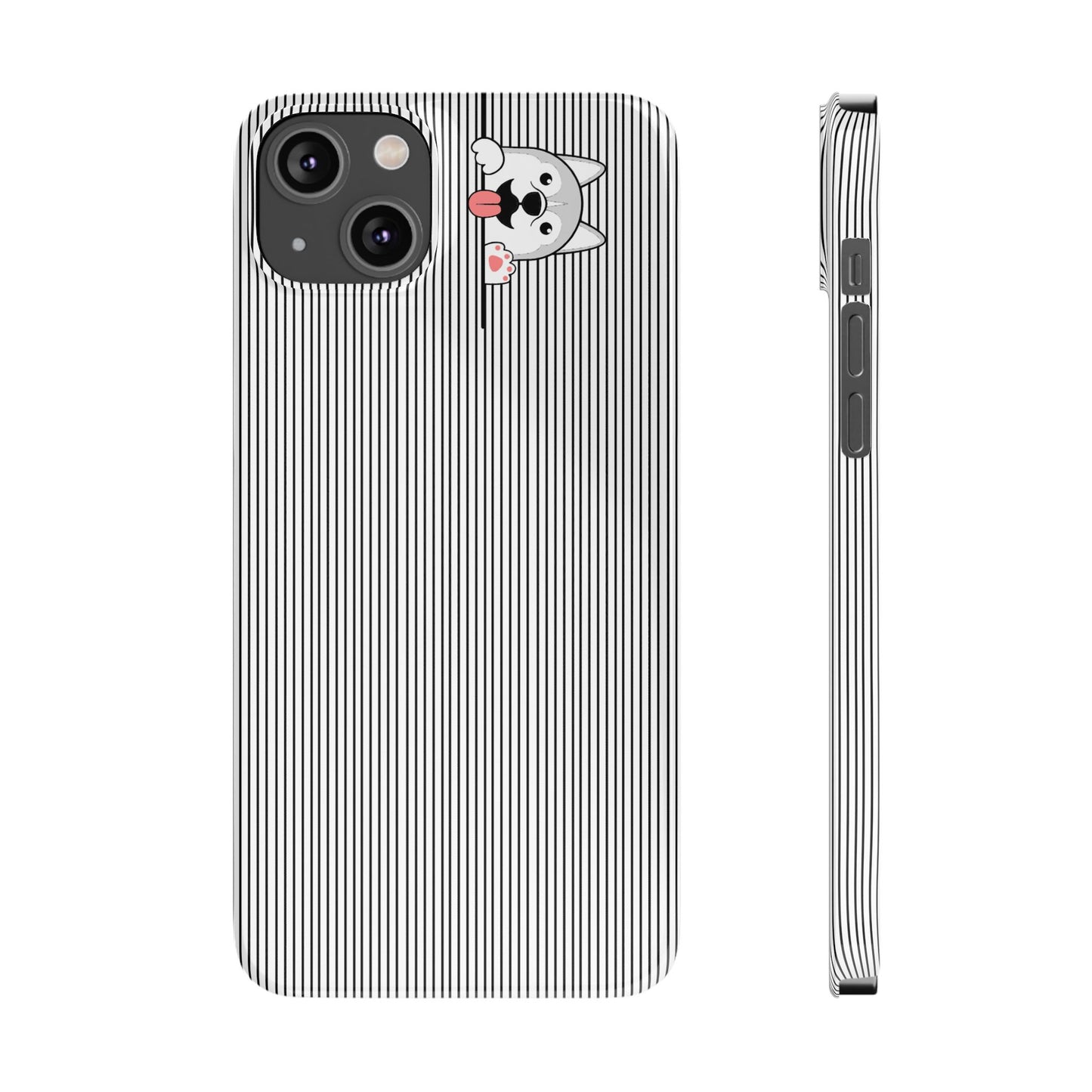 Cute Husky-Slim iPhone Cases - MahaCase