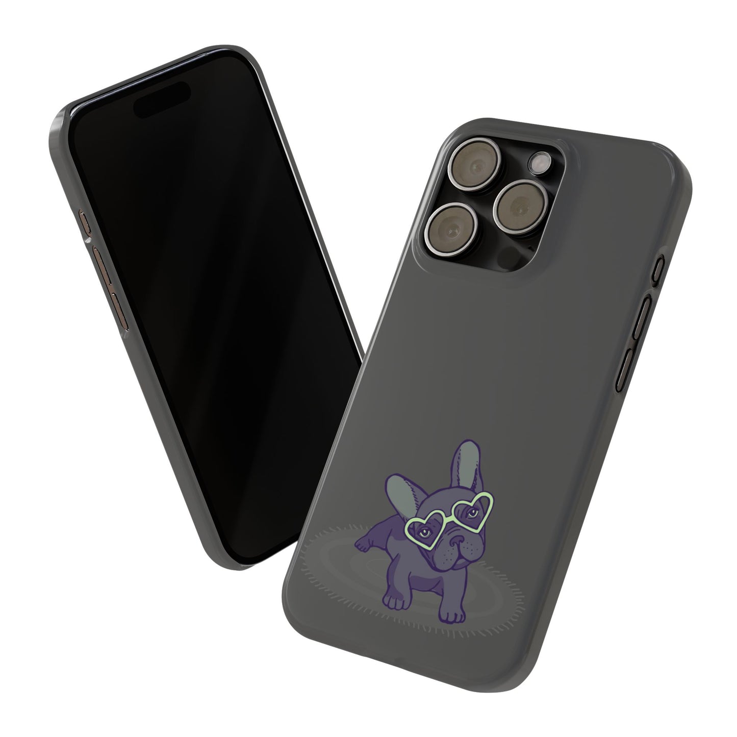 Bulldog Puppy Slim iPhone Cases - MahaCase