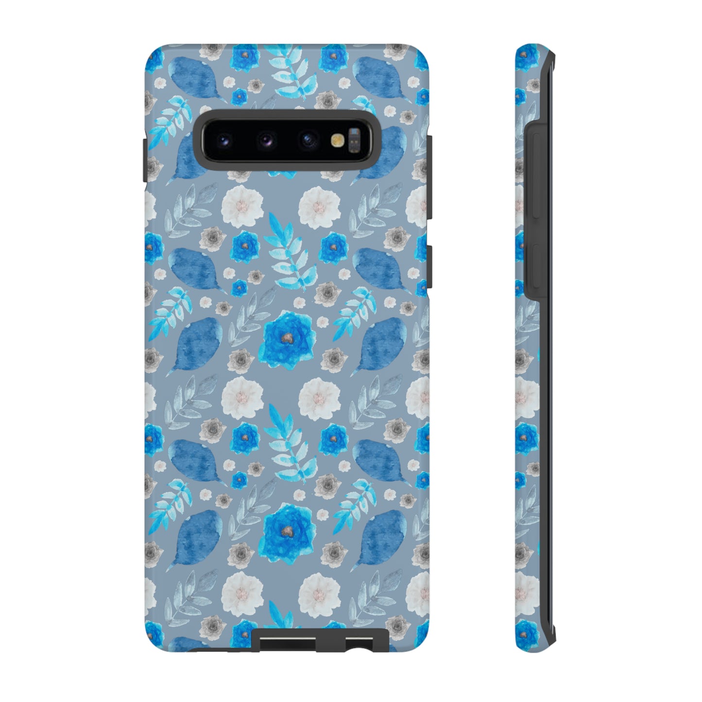 Blue Blooms-Tough Cases - MahaCase
