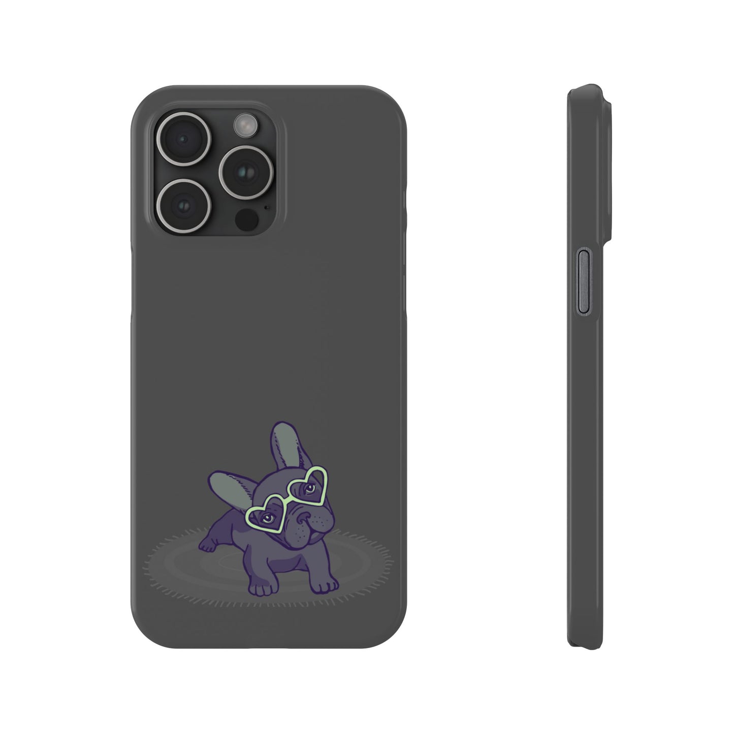 Bulldog Puppy Slim iPhone Cases - MahaCase