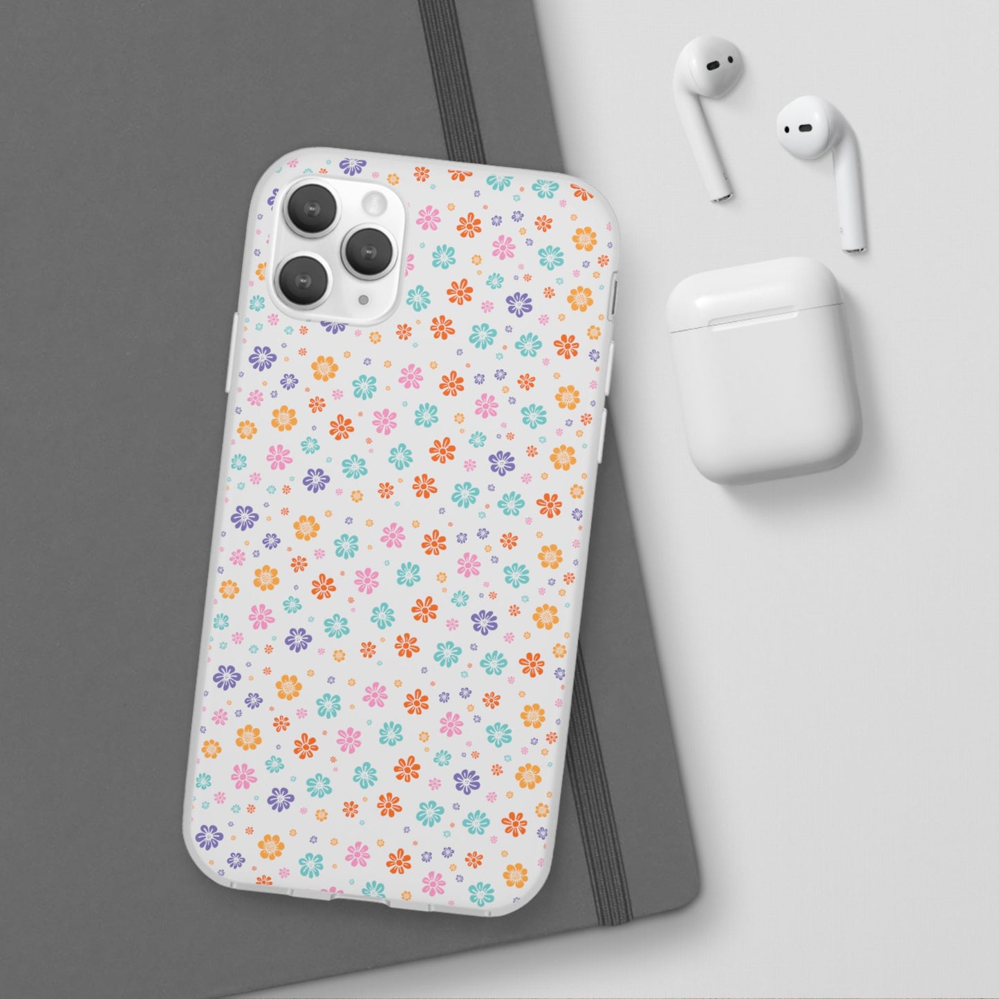 Colorful Spring Floral Flexi Case - Stylish Phone Protection - iPhone Samsung with Gift Packaging - MahaCase