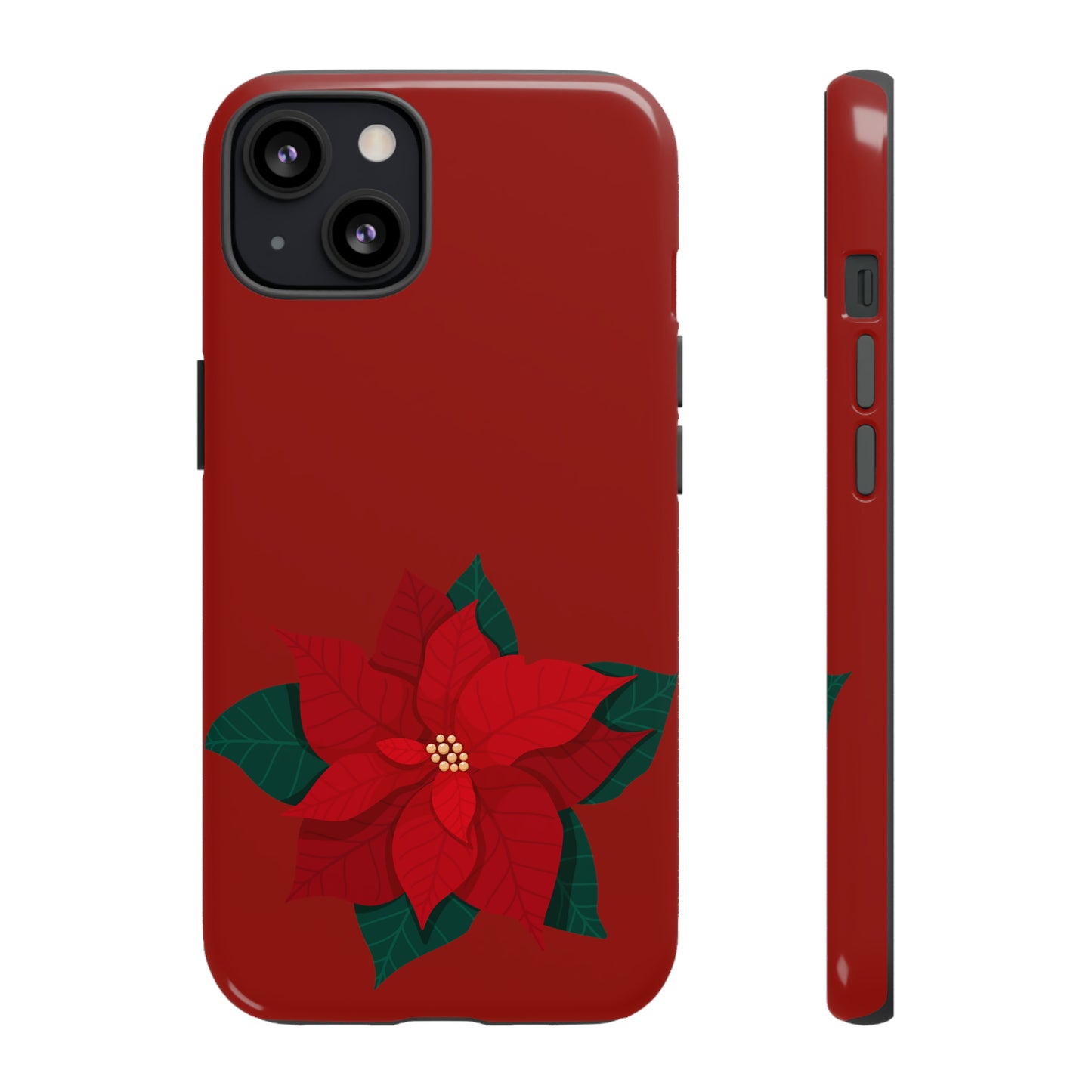 Poinsettia Charm #12-Tough Cases - MahaCase