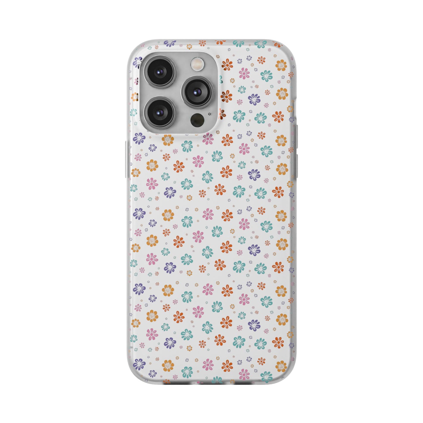 Colorful Spring Floral Flexi Case - Stylish Phone Protection - iPhone Samsung with Gift Packaging - MahaCase