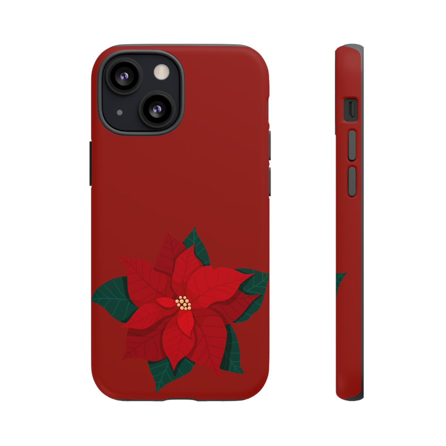 Poinsettia Charm #12-Tough Cases - MahaCase