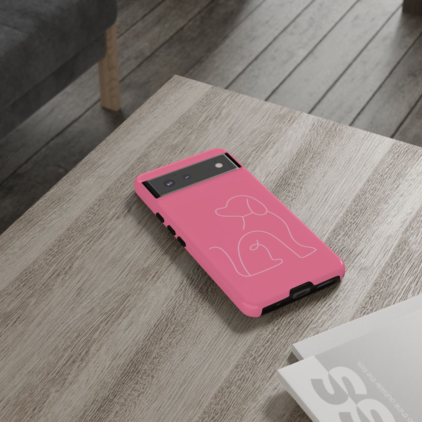 Pink Pup #10-Tough Cases iPhone Samsung Google Pixel - MahaCase