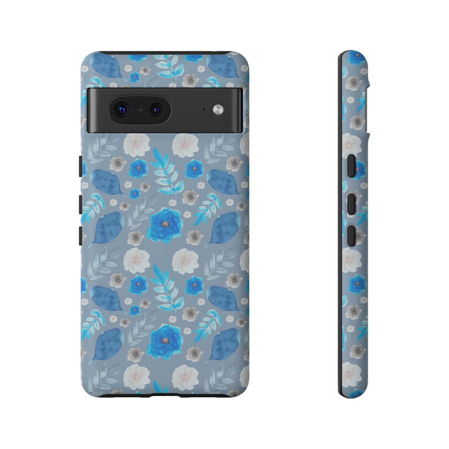Blue Blooms-Tough Cases - MahaCase