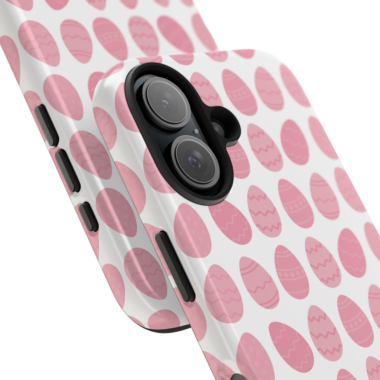 Pink Easter Egg Tough Phone Cases - Durable Protection for Spring Celebrations iPhone Samsung Galaxy - MahaCase