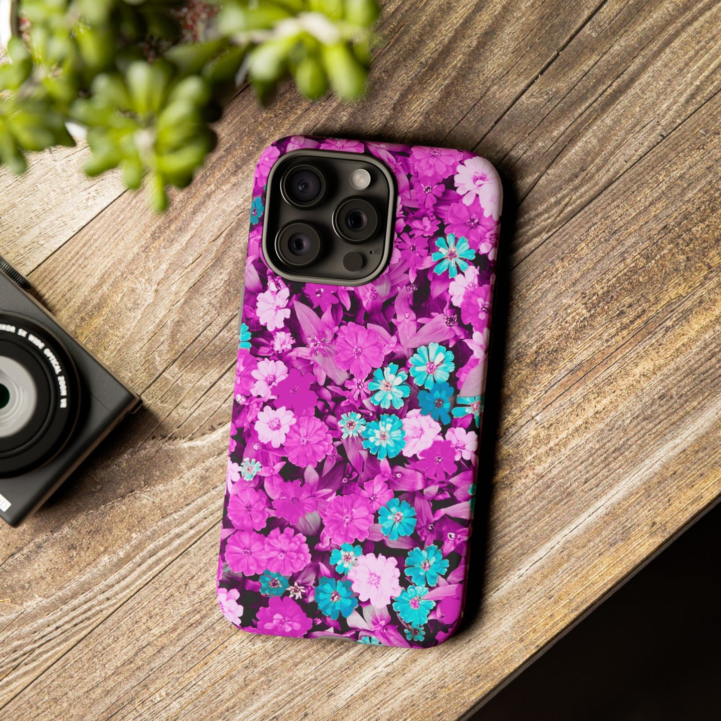 Lucid Flowers #22-Tough Cases iPhone Samsung Google Pixel - MahaCase