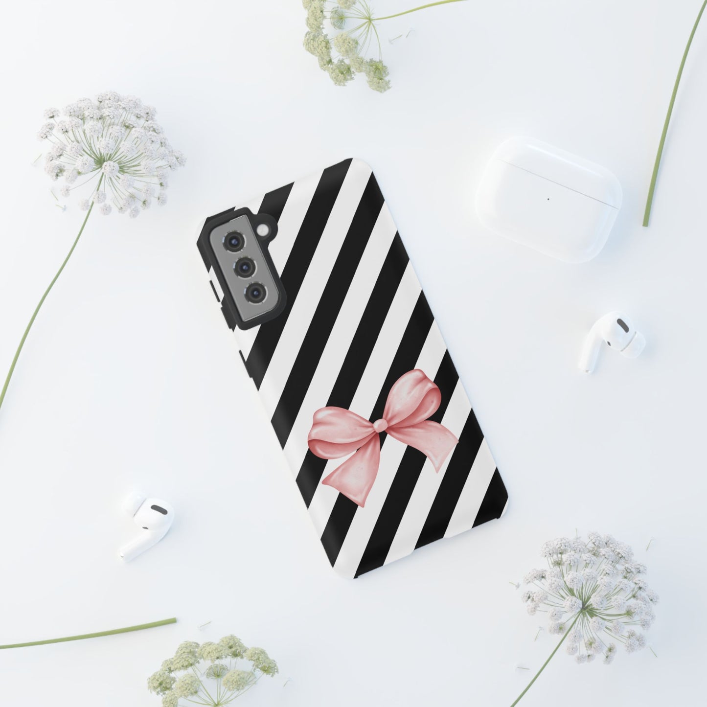 Ribbon & Patterns - Tough Cases iPhone Samsung Google Pixel - MahaCase