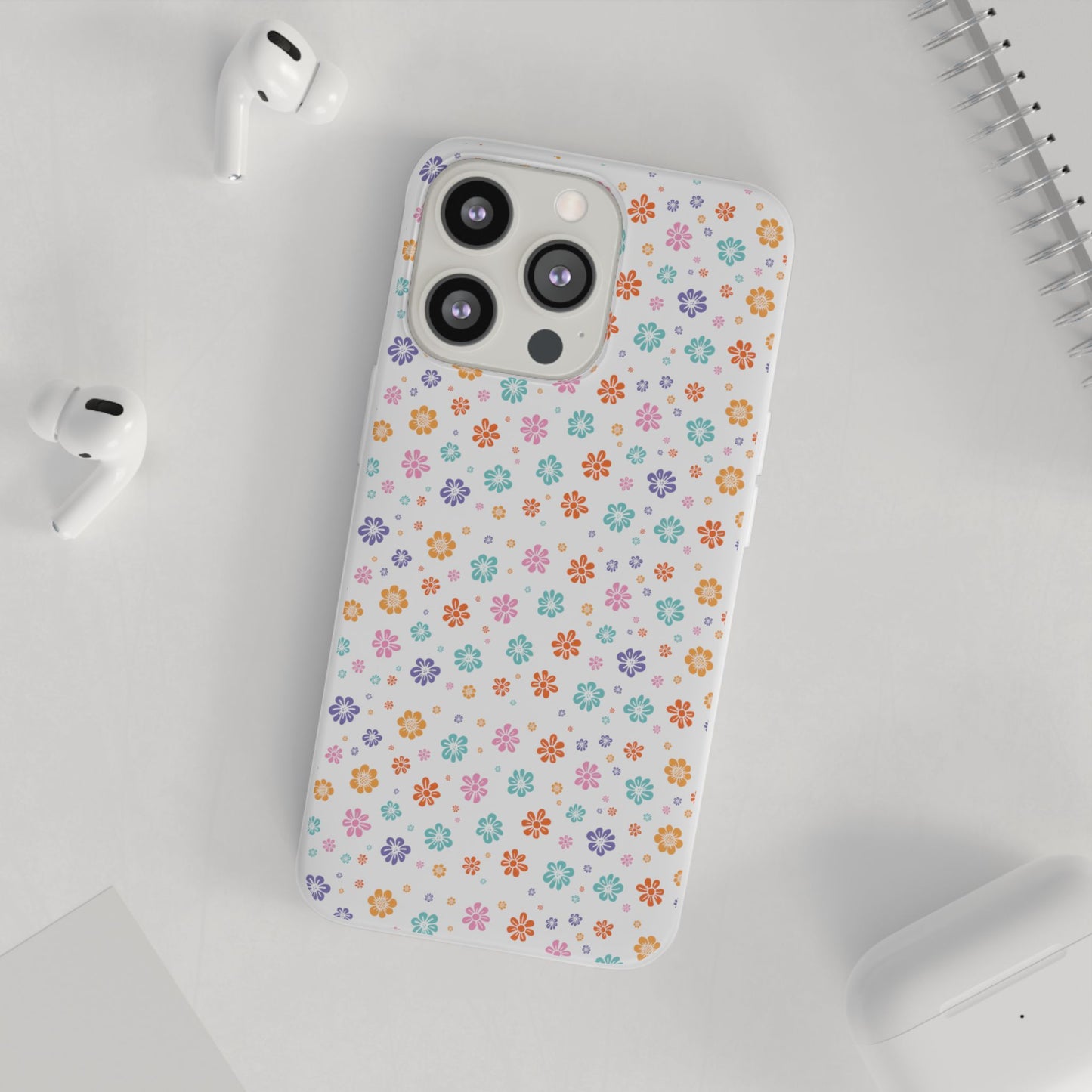 Colorful Spring Floral Flexi Case - Stylish Phone Protection - iPhone Samsung with Gift Packaging - MahaCase