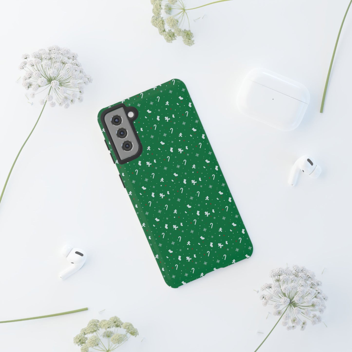 Candy Cane Blizzard #24 - Tough Cases iPhone Samsung Google Pixel - MahaCase