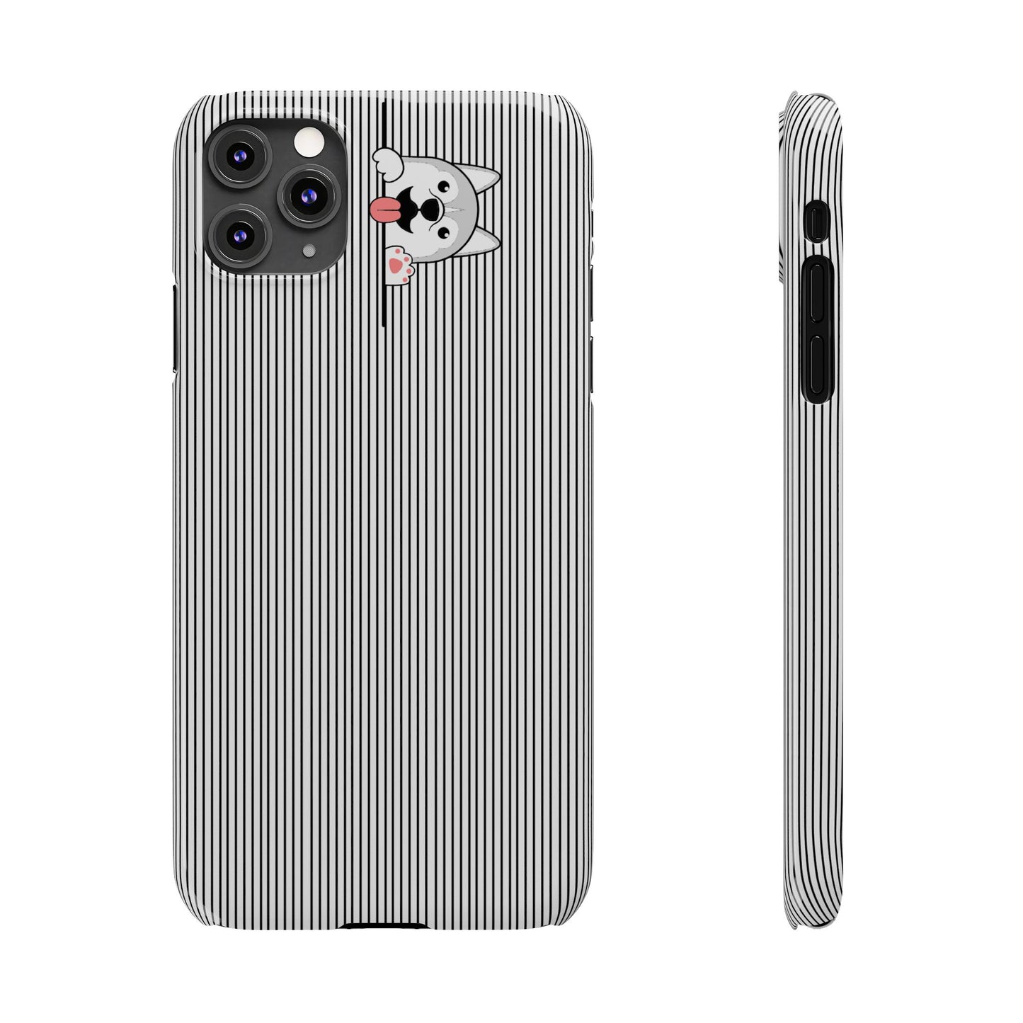 Cute Husky-Slim iPhone Cases - MahaCase