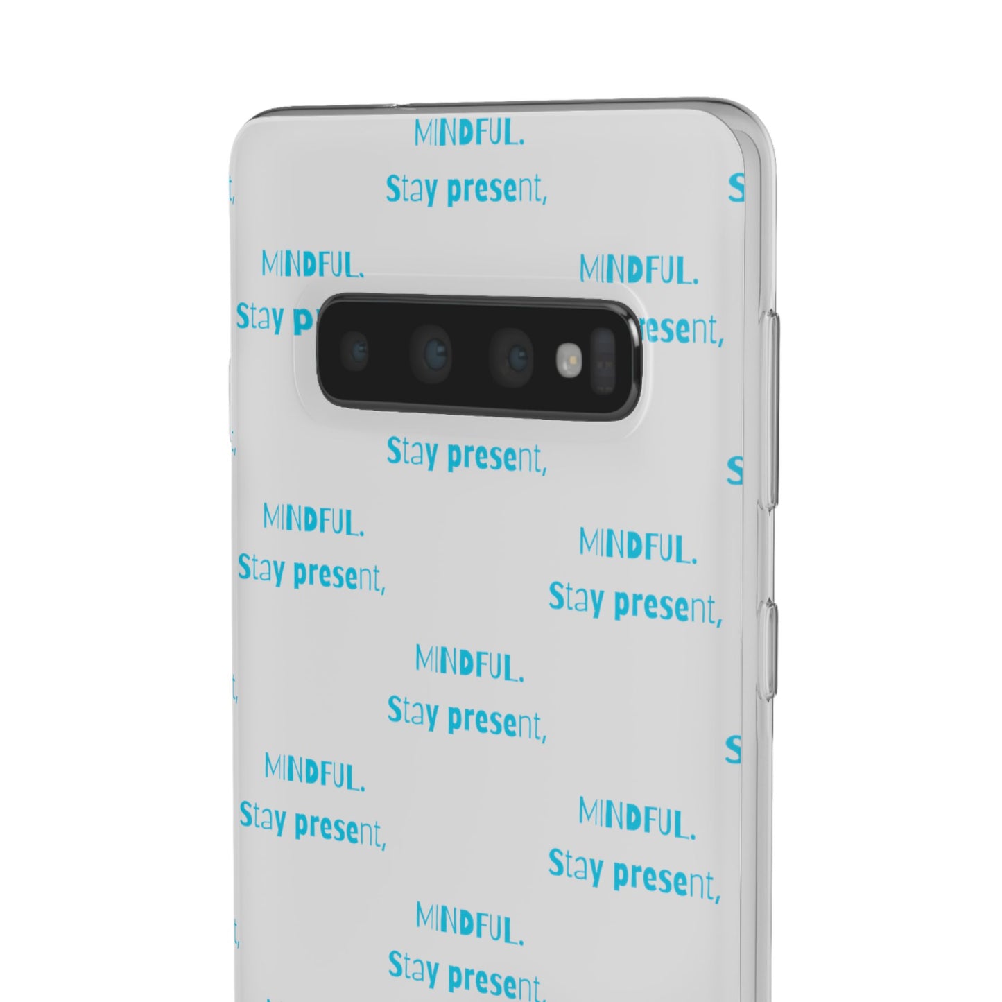 Stay Present Mindful #12 Flexi Cases iPhone Samsung Gift Packaging - MahaCase