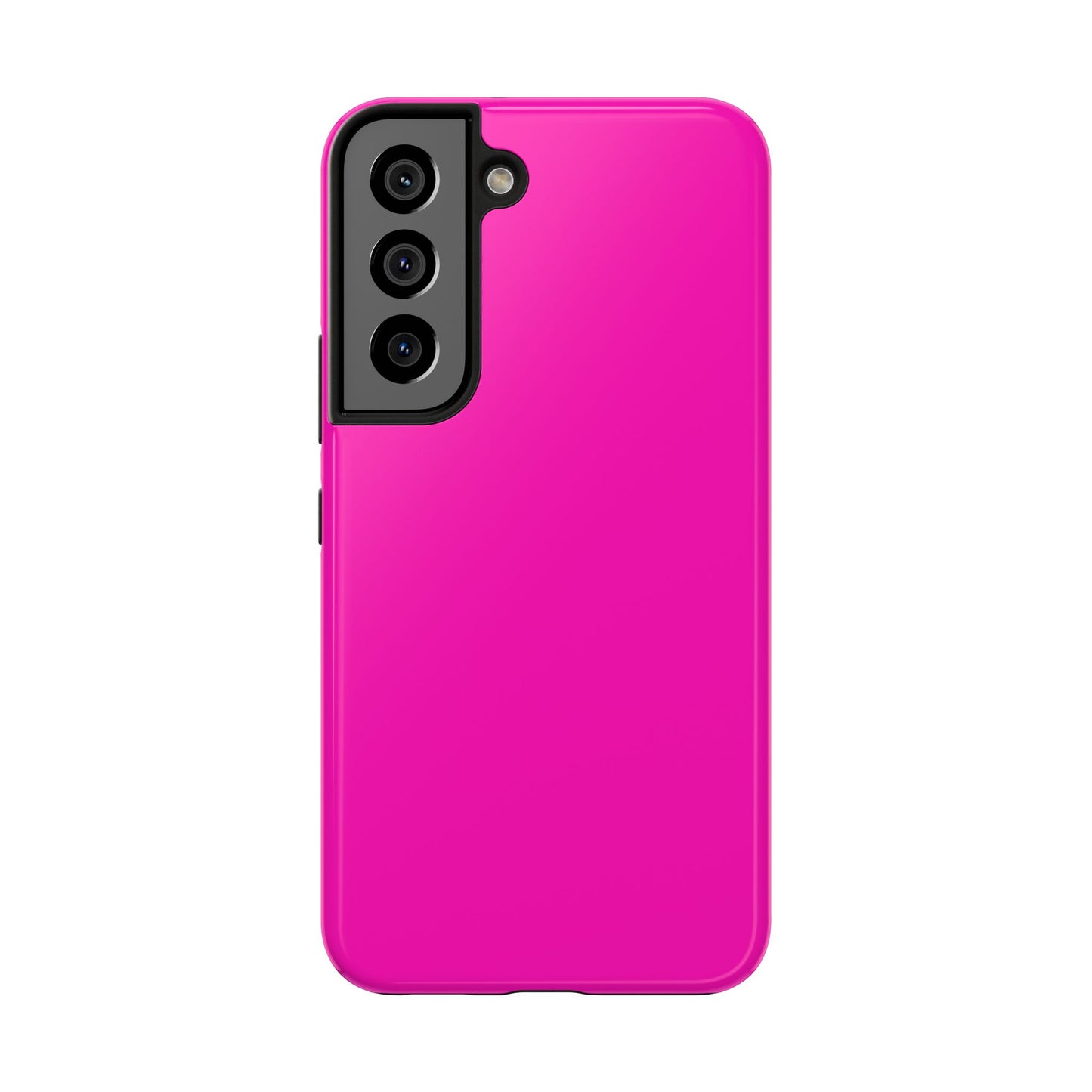 Simple Hot Pink-Tough Phone Cases - MahaCase