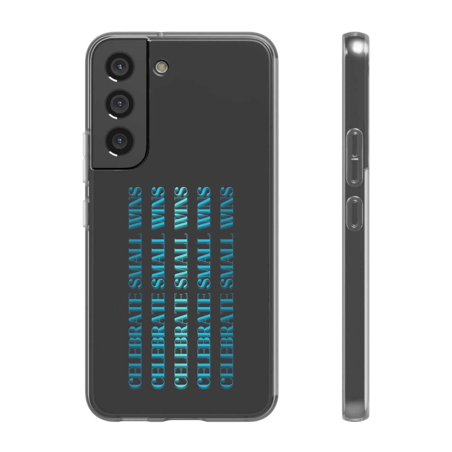 Celebrate Small Wins #22 Flexi Cases iPhone Samsung Gift Packaging - MahaCase