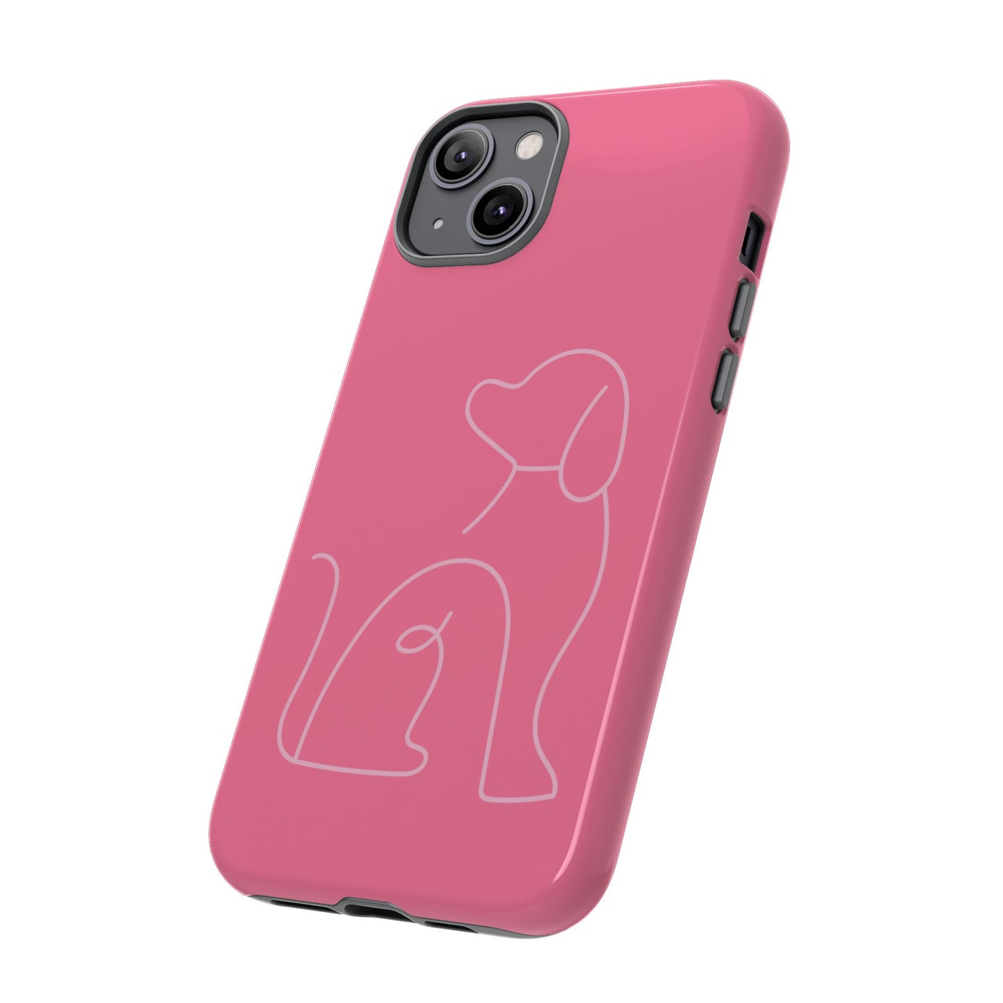 Pink Pup #10-Tough Cases iPhone Samsung Google Pixel - MahaCase