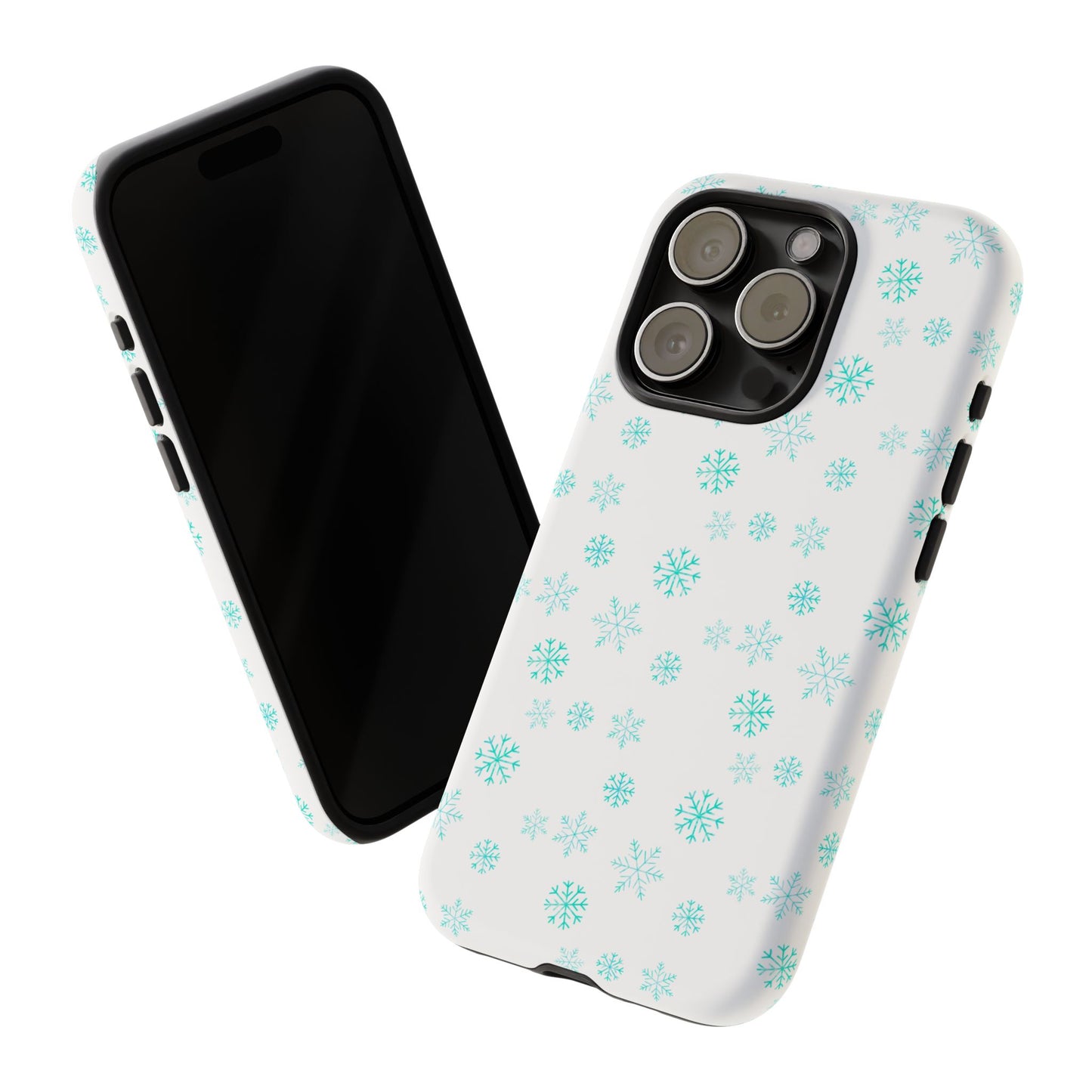 Snowy Blue #12 - Tough Cases iPhone Samsung Google Pixel - MahaCase