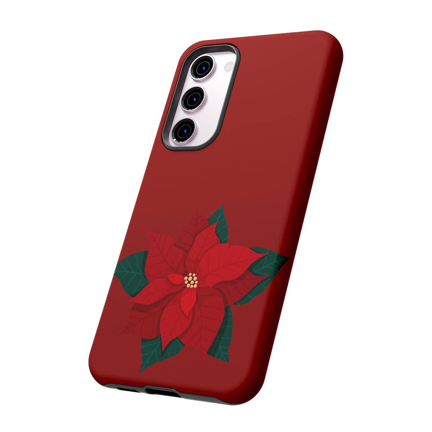 Poinsettia Charm #12-Tough Cases - MahaCase