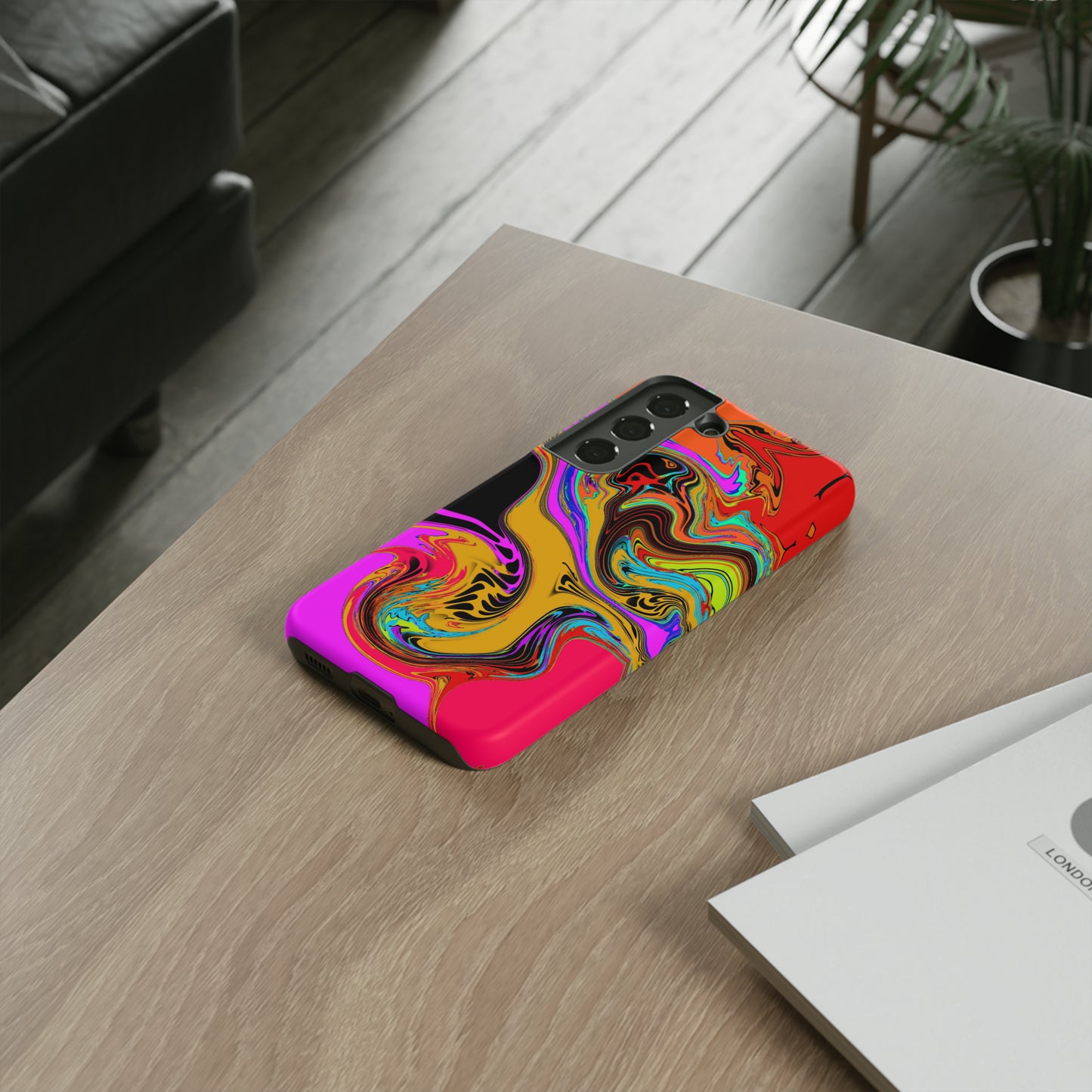 Color Swirl #23-Tough Cases - MahaCase
