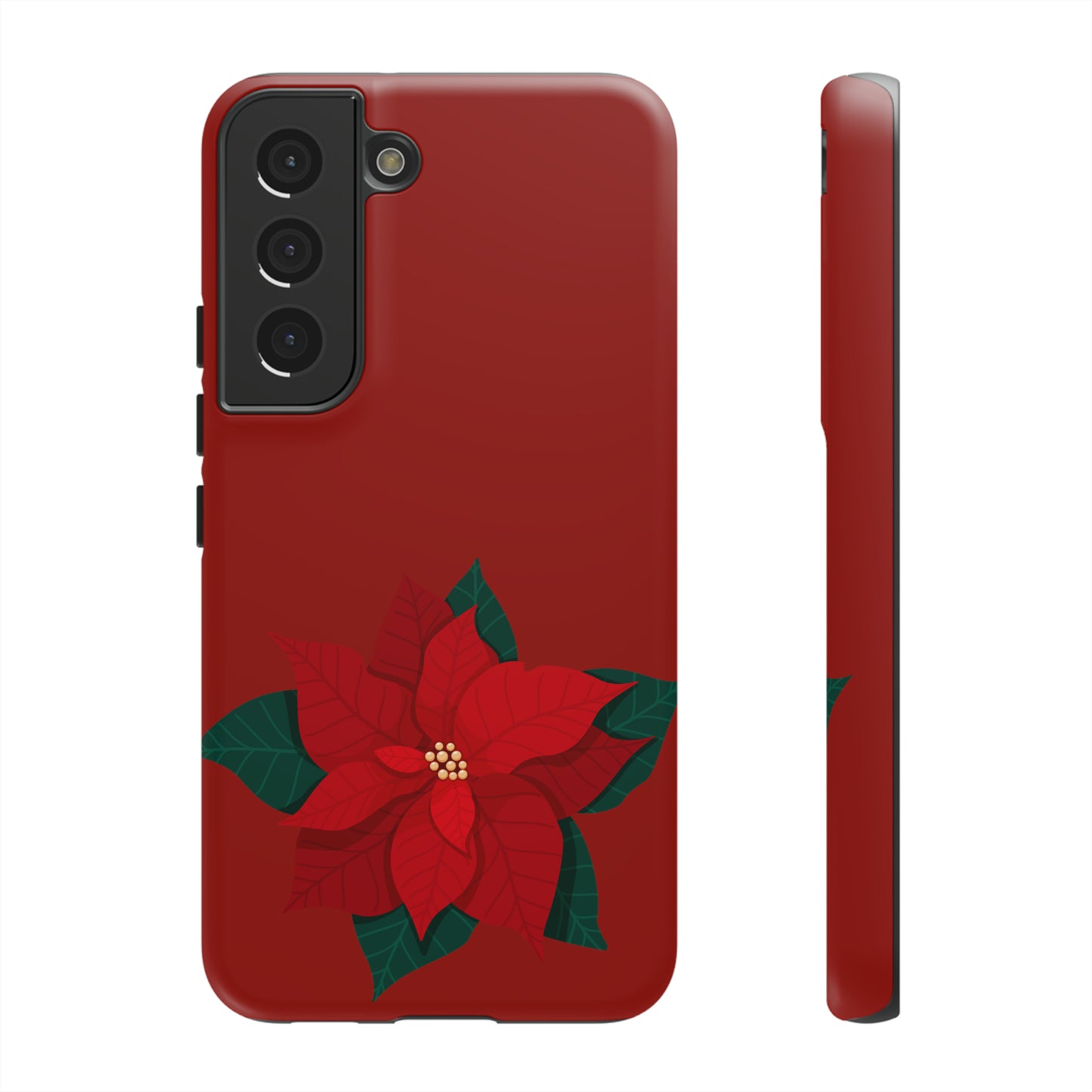 Poinsettia Charm #12-Tough Cases - MahaCase