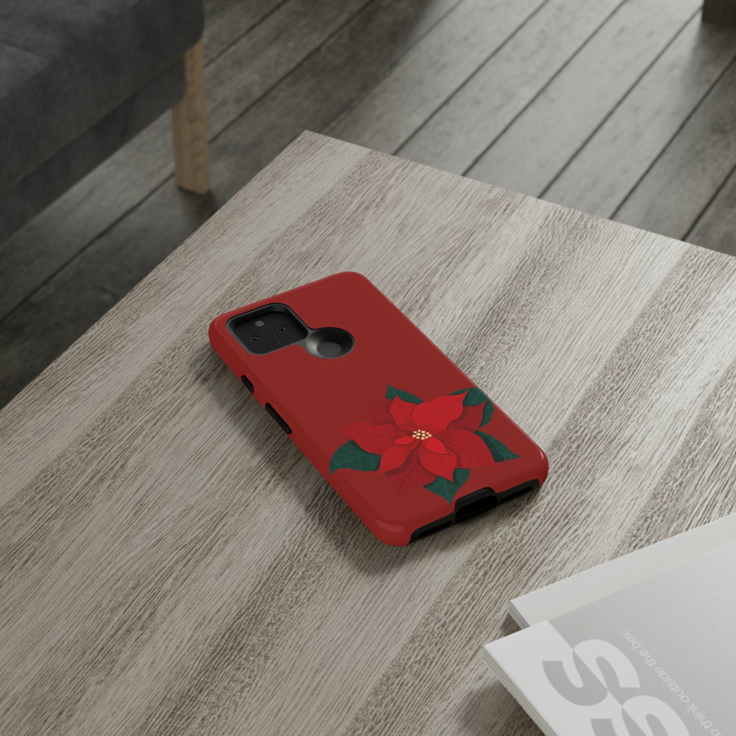 Poinsettia Charm #12-Tough Cases - MahaCase