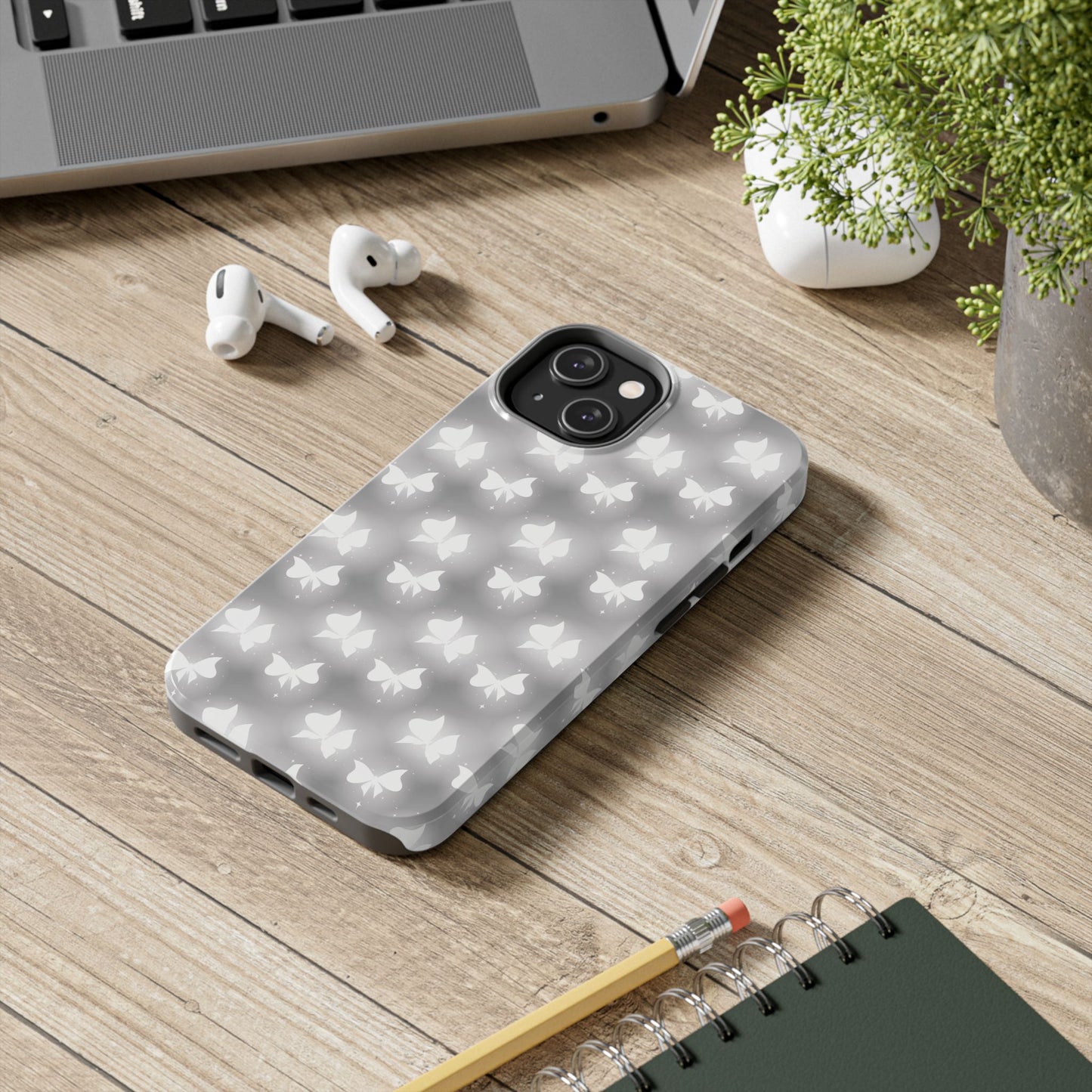 Nature 2 - Inspired Tough Phone Case with Butterfly Design iPhone Samsung Galaxy - MahaCase