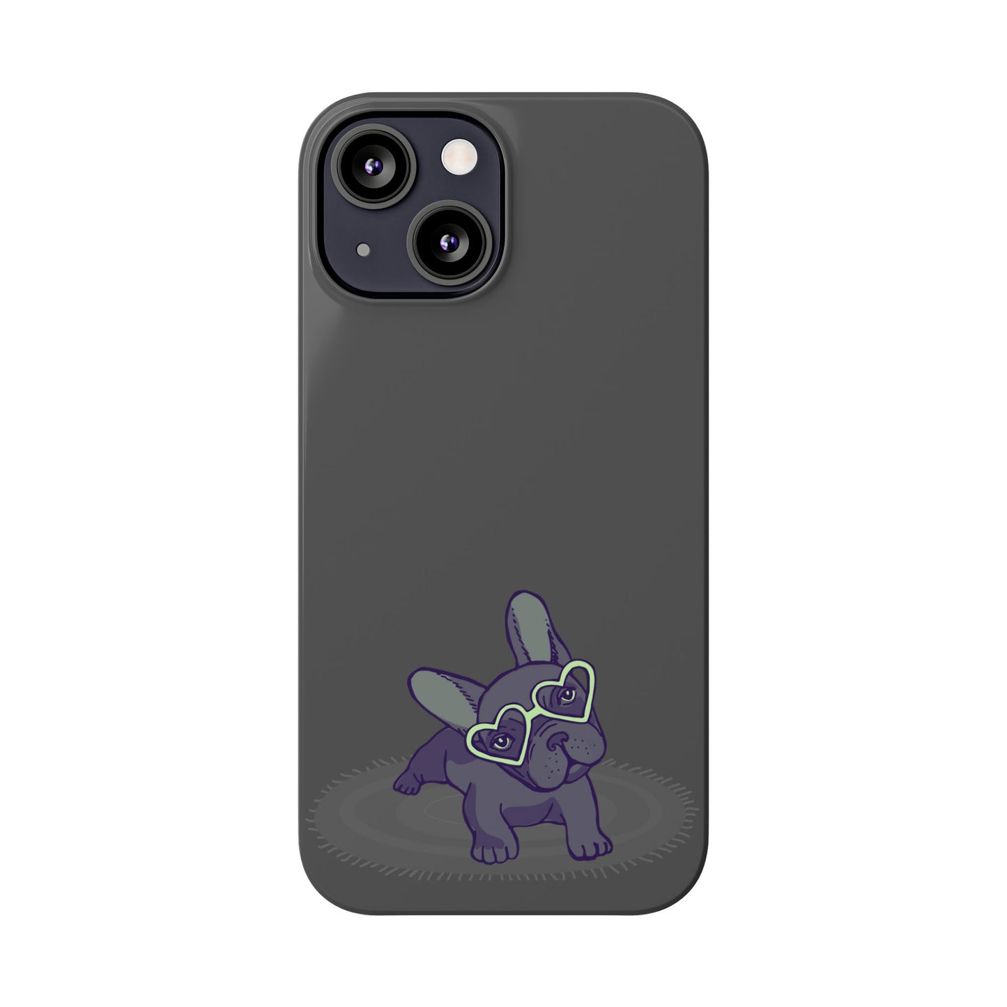 Bulldog Puppy Slim iPhone Cases - MahaCase