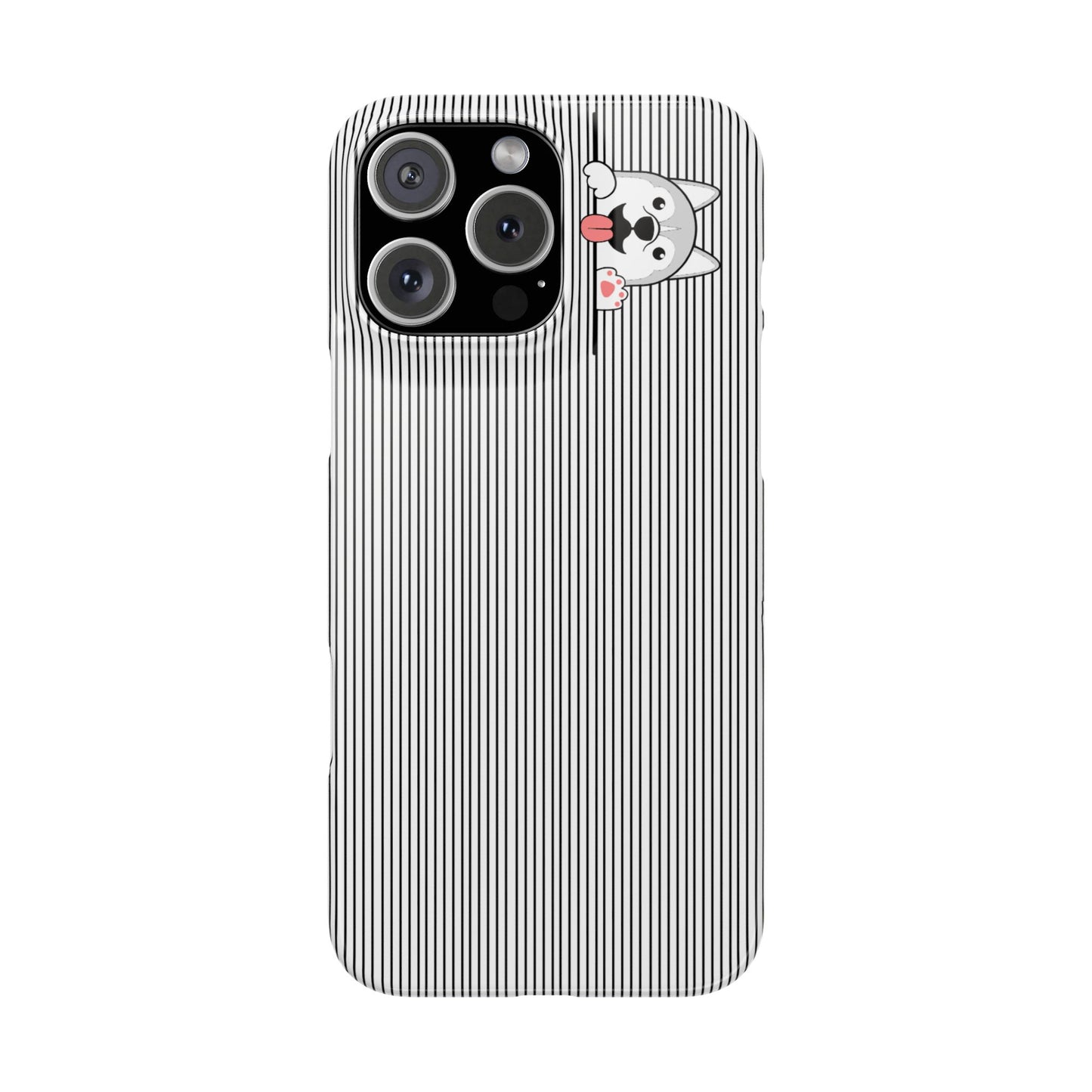 Cute Husky-Slim iPhone Cases - MahaCase