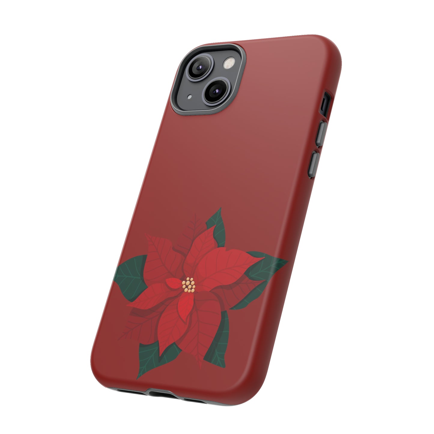 Poinsettia Charm #12-Tough Cases - MahaCase