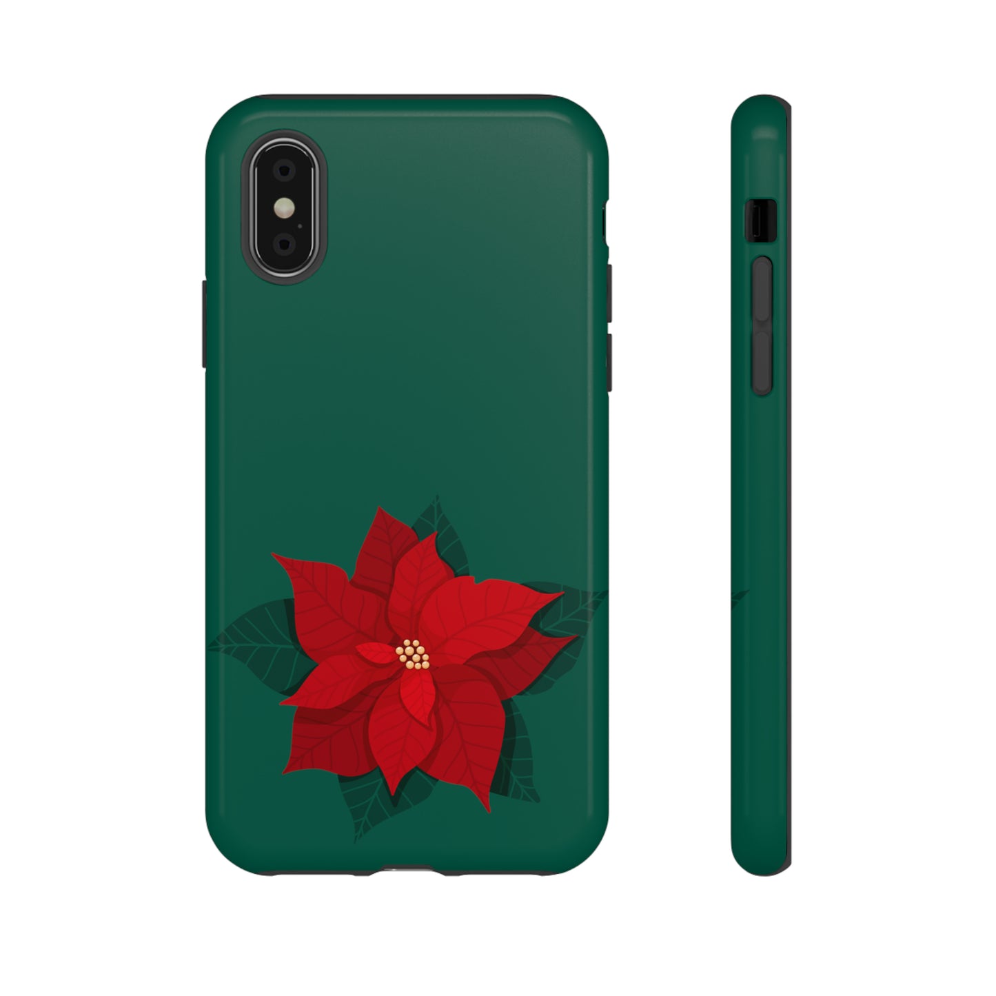 Poinsettia Charm #10-Tough Cases - MahaCase