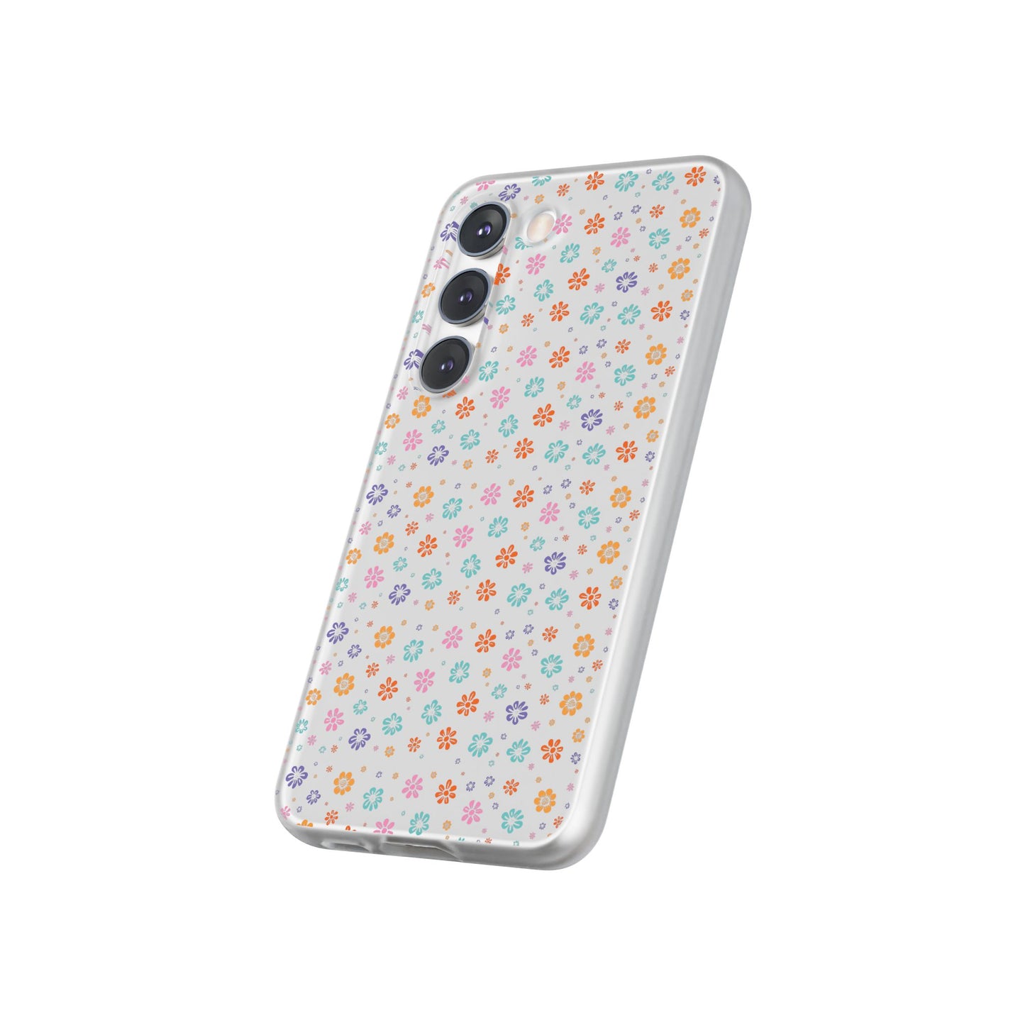 Colorful Spring Floral Flexi Case - Stylish Phone Protection - iPhone Samsung with Gift Packaging - MahaCase
