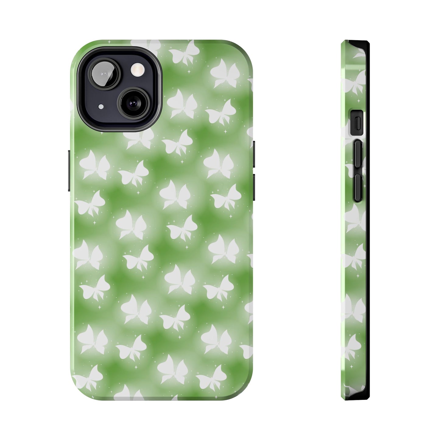 Nature-Inspired Tough Phone Case with Butterfly Design iPhone Samsung Galaxy - MahaCase