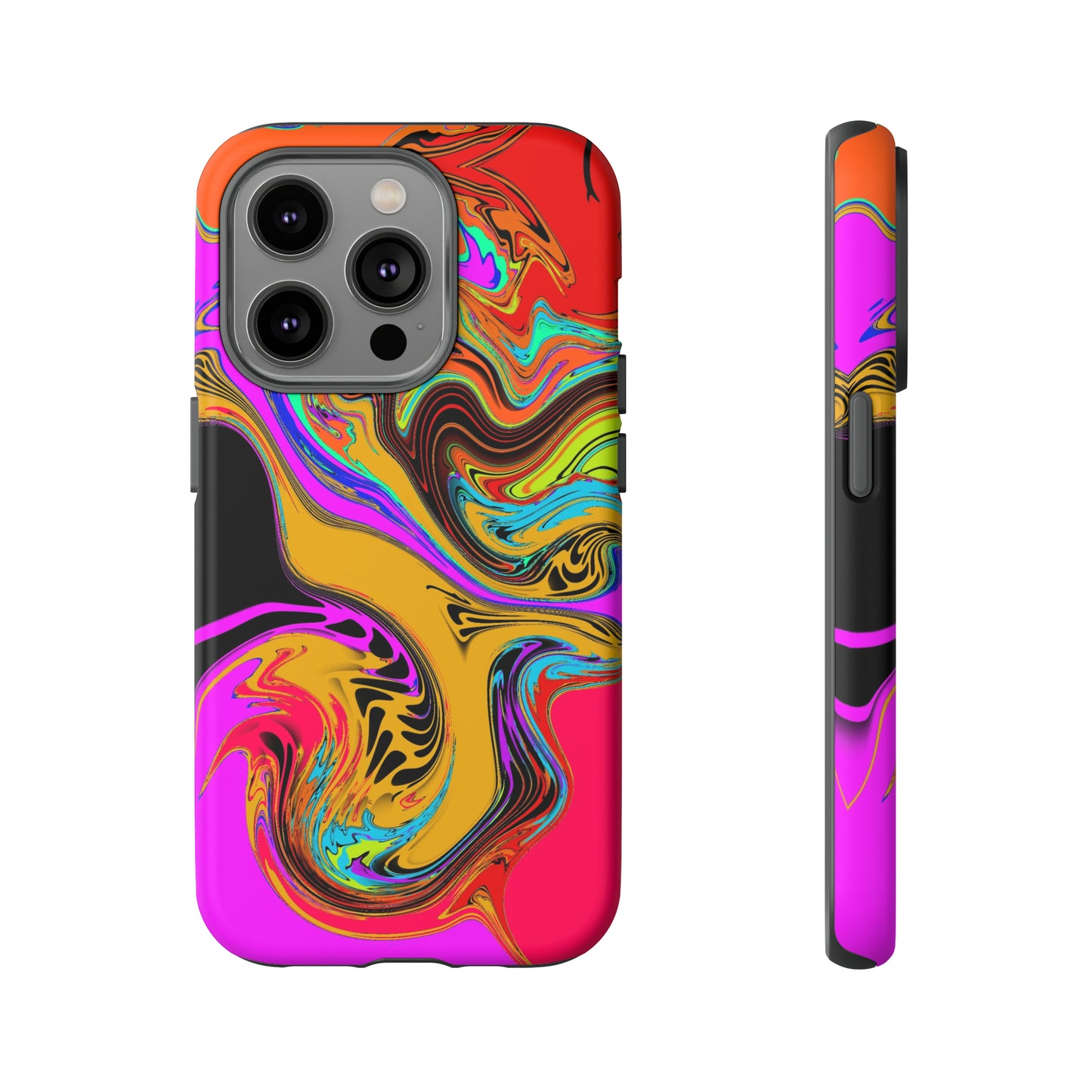 Color Swirl #23-Tough Cases - MahaCase