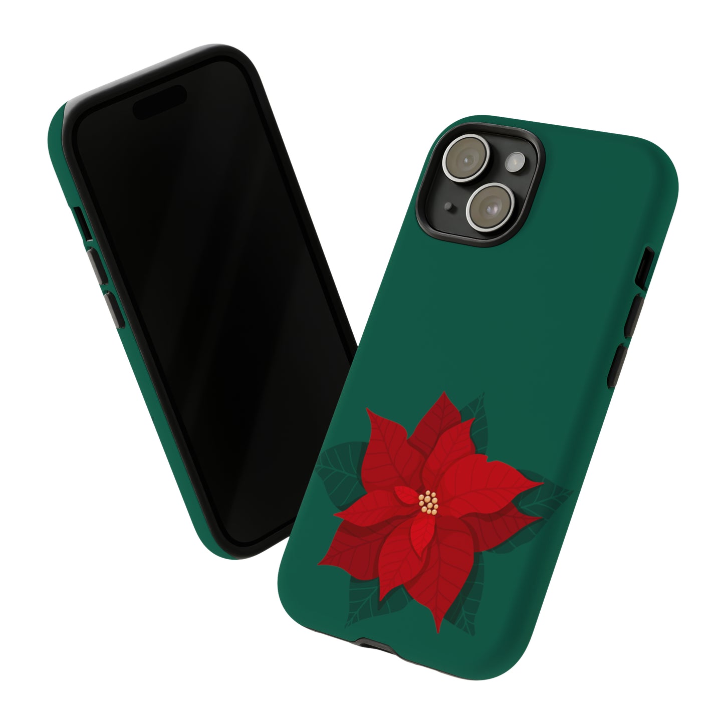 Poinsettia Charm #10-Tough Cases - MahaCase