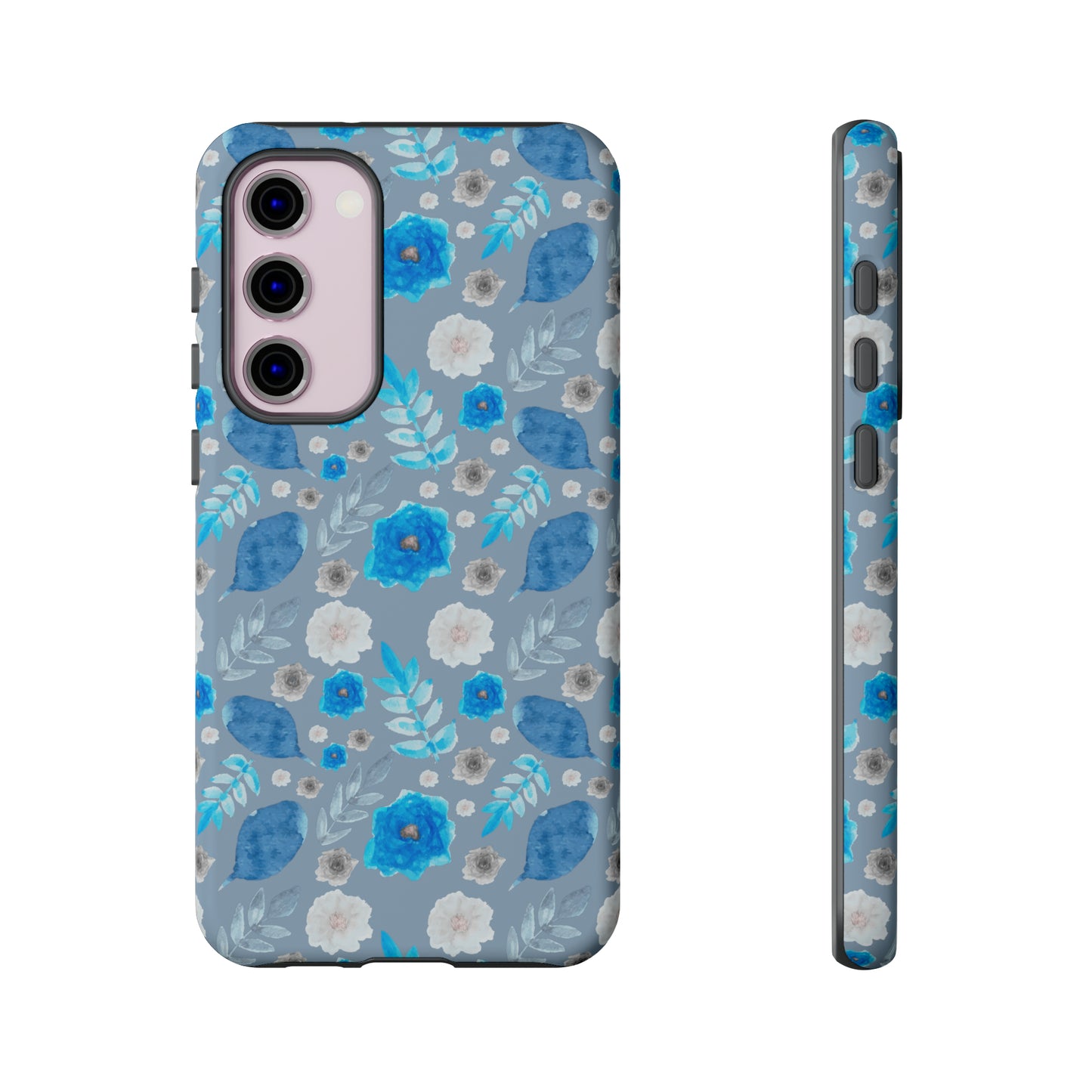 Blue Blooms-Tough Cases - MahaCase