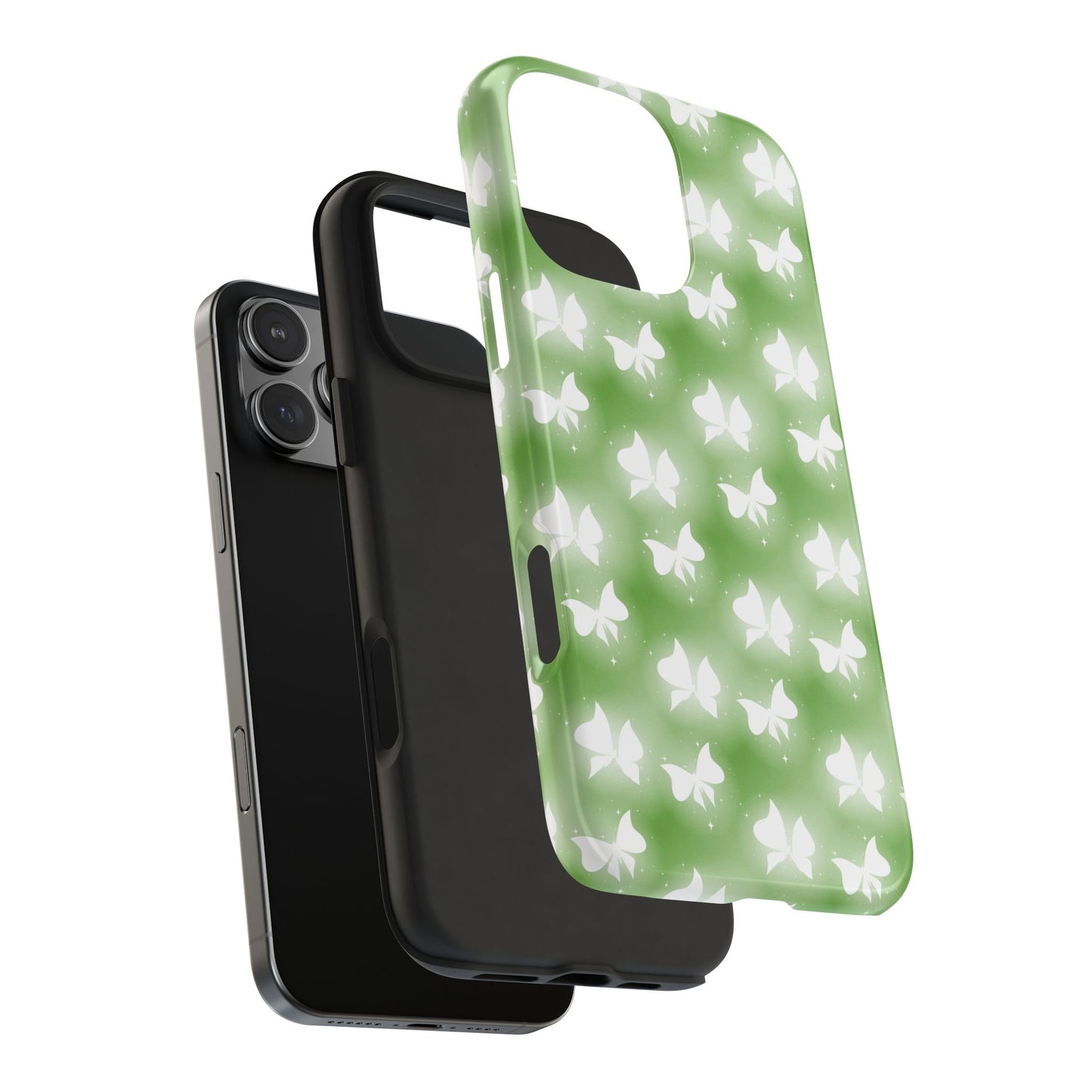 Nature-Inspired Tough Phone Case with Butterfly Design iPhone Samsung Galaxy - MahaCase