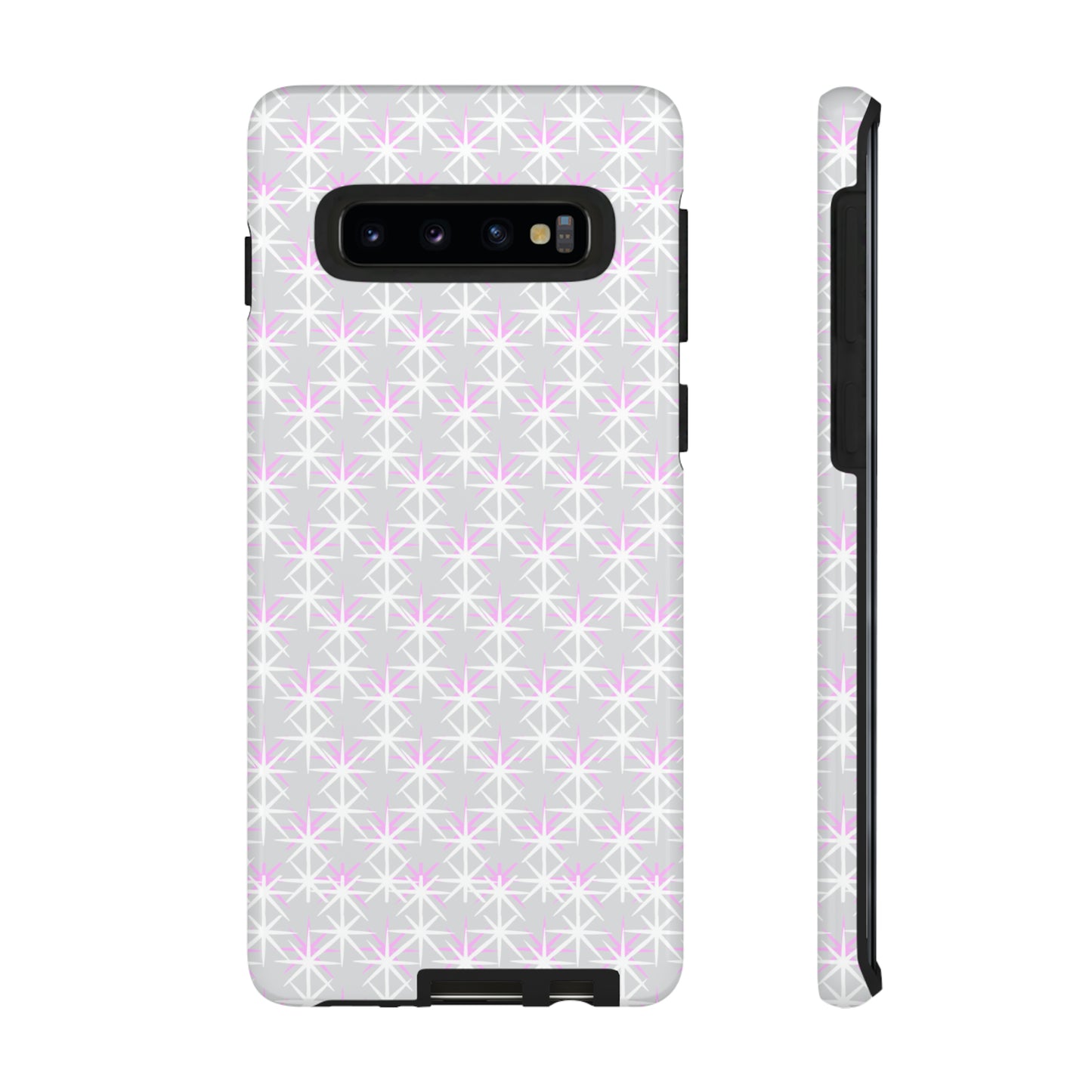 Grey Skies, Pink Stars-Tough Cases - MahaCase