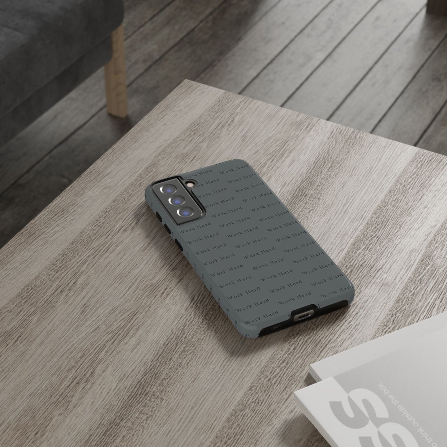 Work Hard Reminder Tough Cases iPhone Samsung Google Pixel - MahaCase