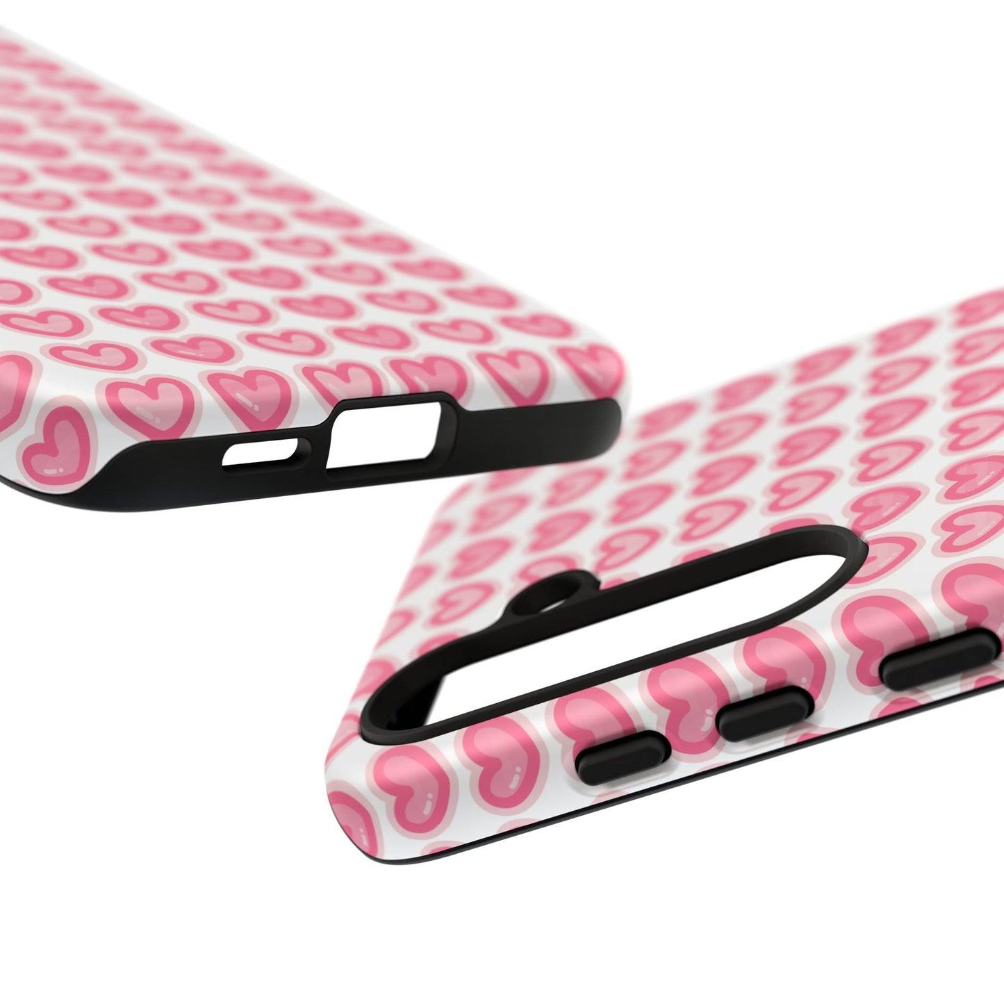 Hearts Pattern - Tough Cases iPhone Samsung Google Pixel - MahaCase