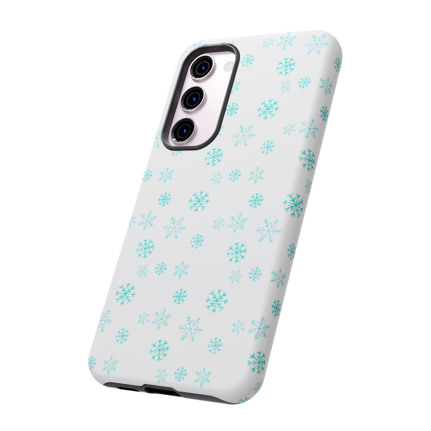 Snowy Blue #12 - Tough Cases iPhone Samsung Google Pixel - MahaCase