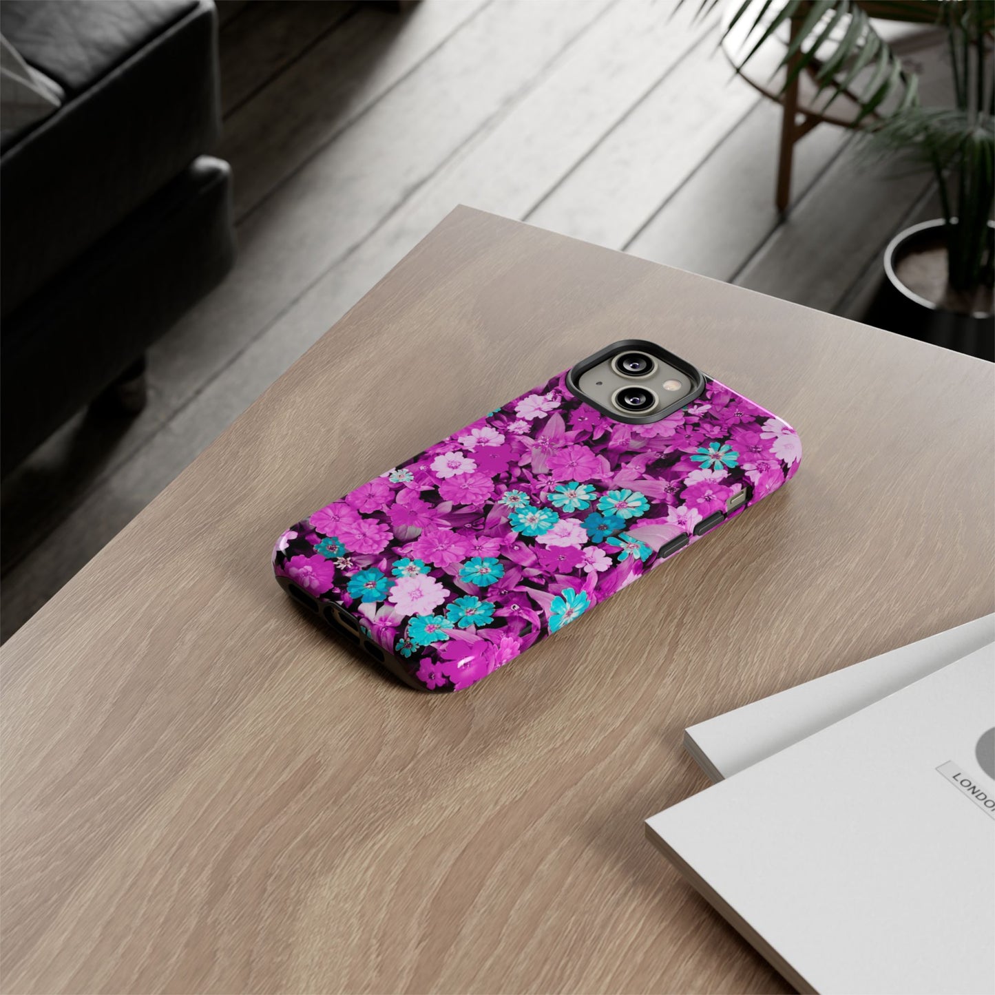 Lucid Flowers #22-Tough Cases iPhone Samsung Google Pixel - MahaCase