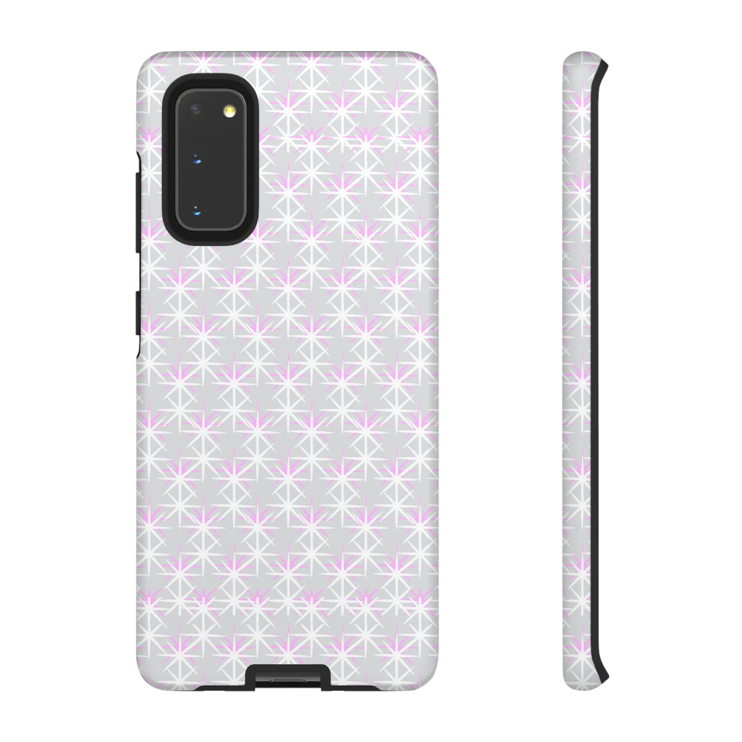 Grey Skies, Pink Stars-Tough Cases - MahaCase