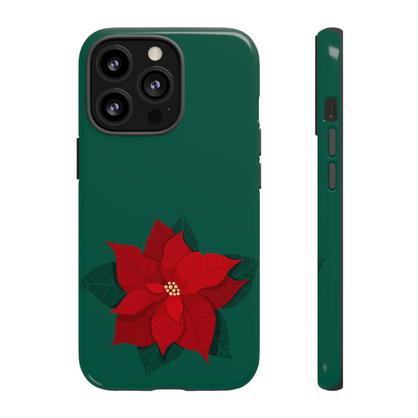 Poinsettia Charm #10-Tough Cases - MahaCase