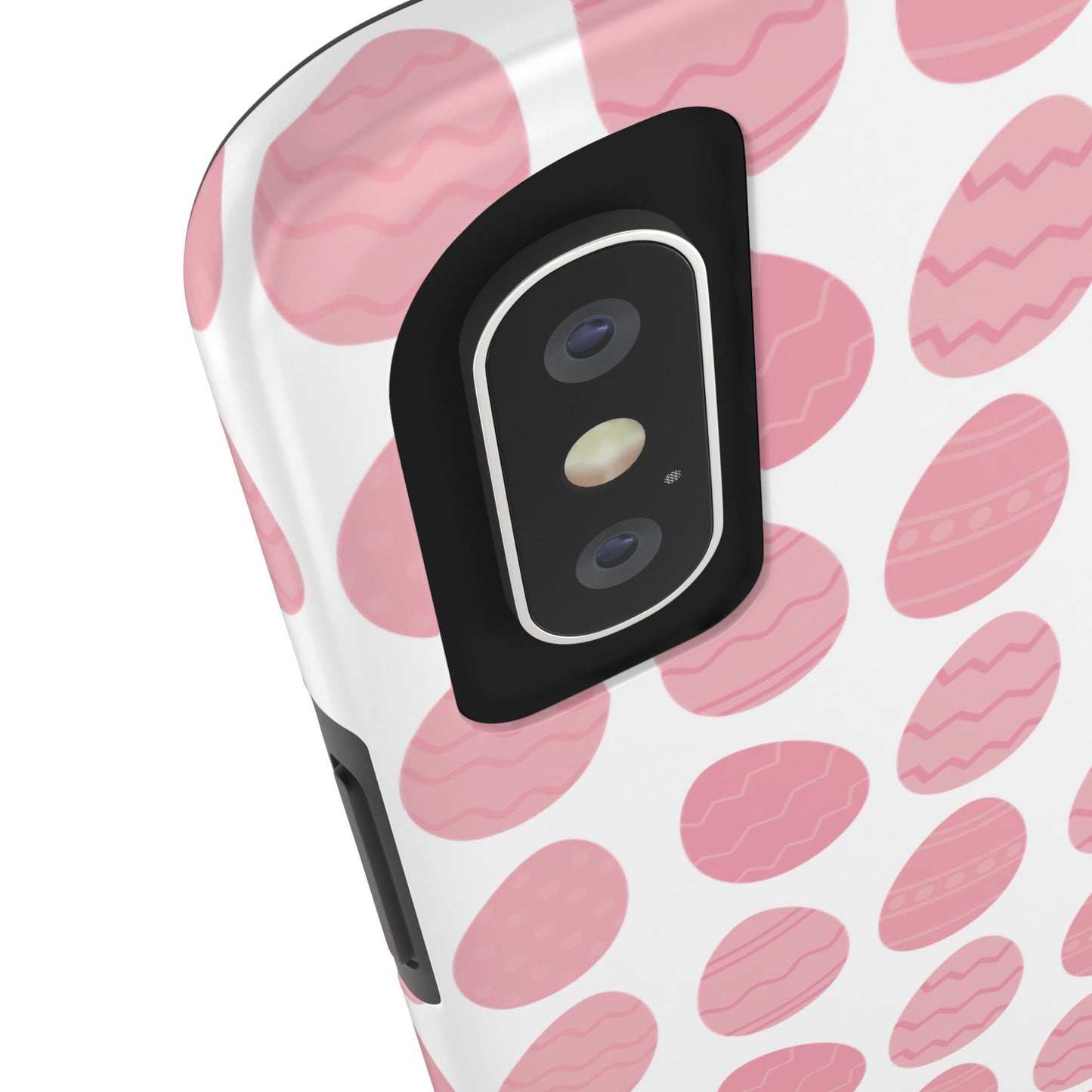 Pink Easter Egg Tough Phone Cases - Durable Protection for Spring Celebrations iPhone Samsung Galaxy - MahaCase