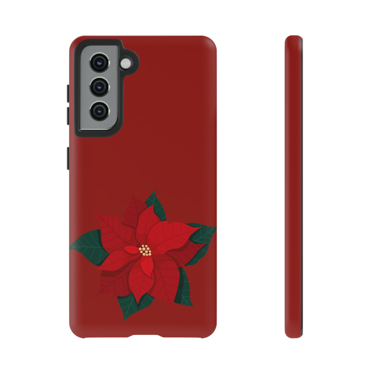Poinsettia Charm #12-Tough Cases - MahaCase