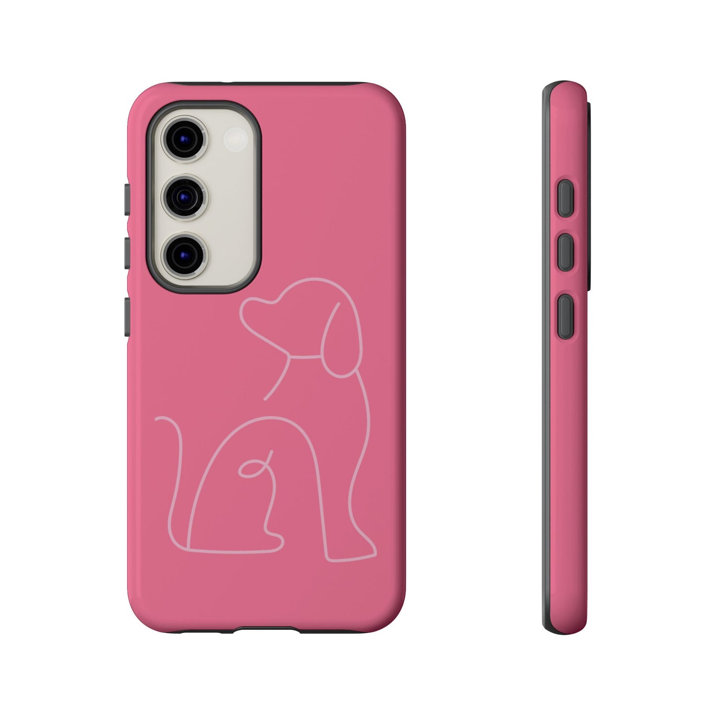 Pink Pup #10-Tough Cases iPhone Samsung Google Pixel - MahaCase