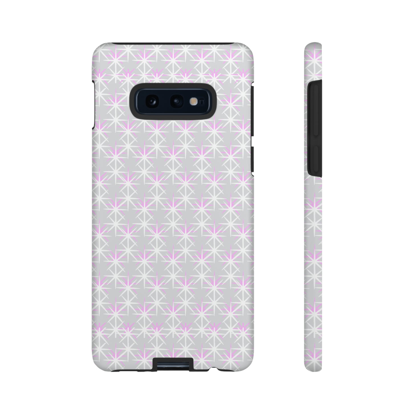 Grey Skies, Pink Stars-Tough Cases - MahaCase